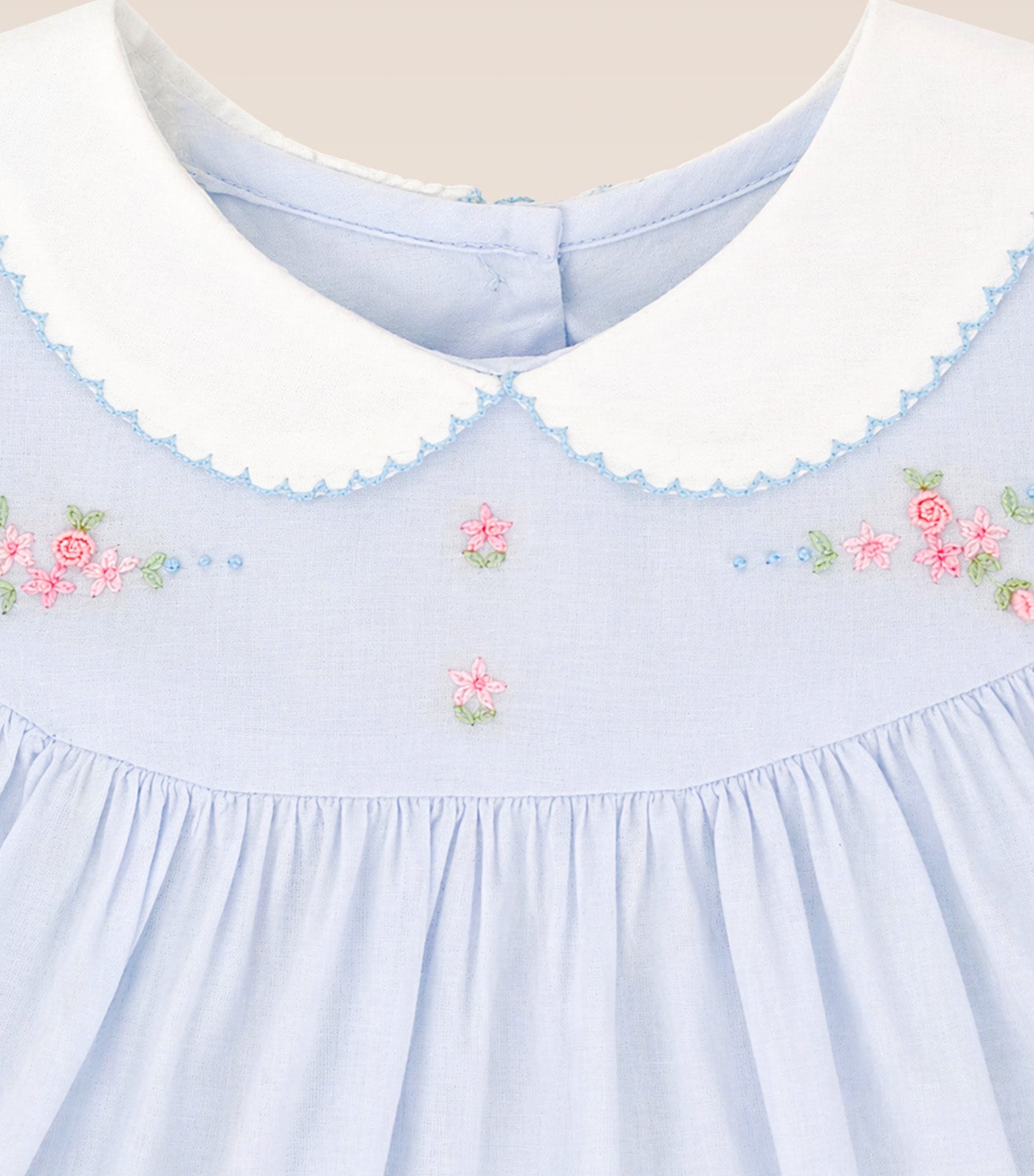 Rina Baby Girls Embroidered Dress