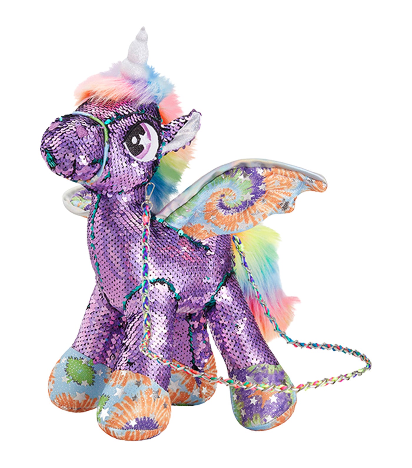 Sequined Unicorn Crossbody Bag