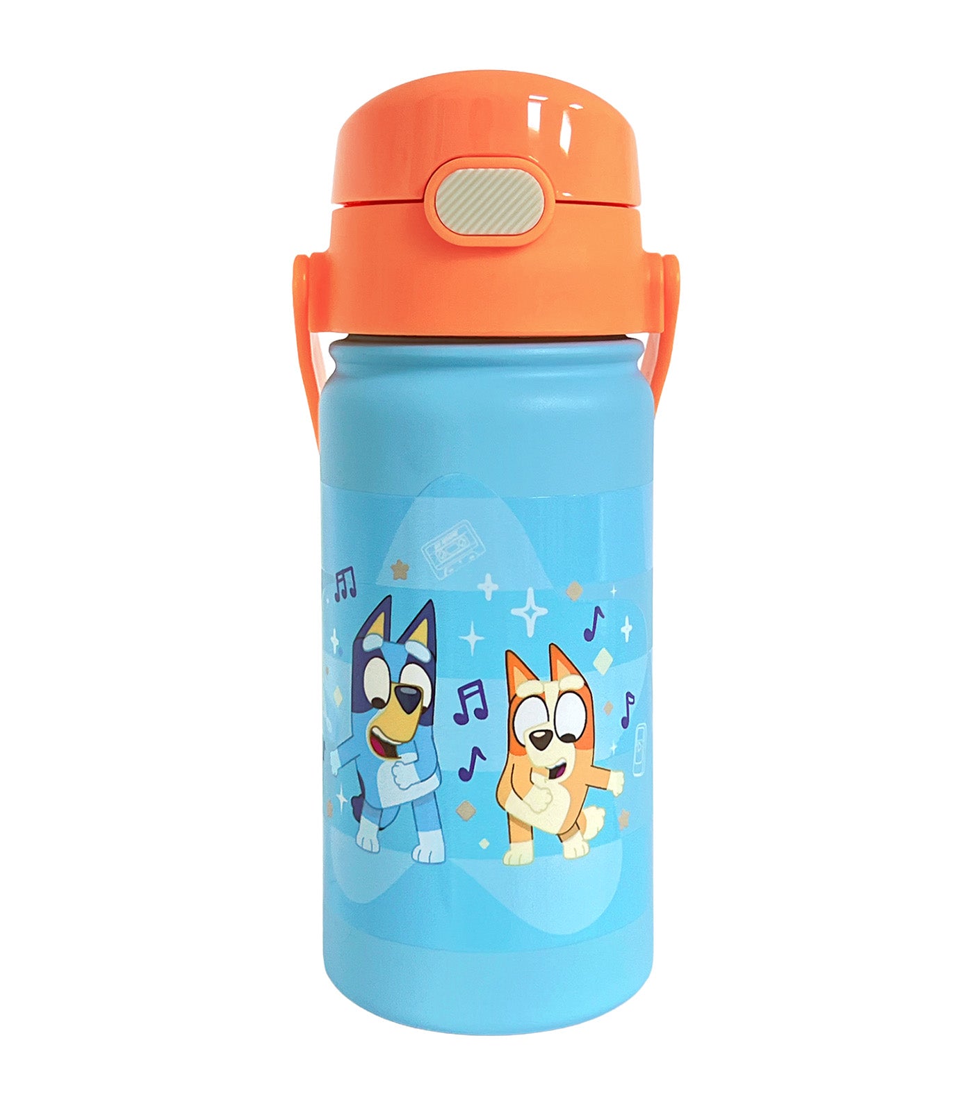 Totsafe Bluey Dance Mode FlipSip Stainless Steel Insulated Bottle 400ml Multi