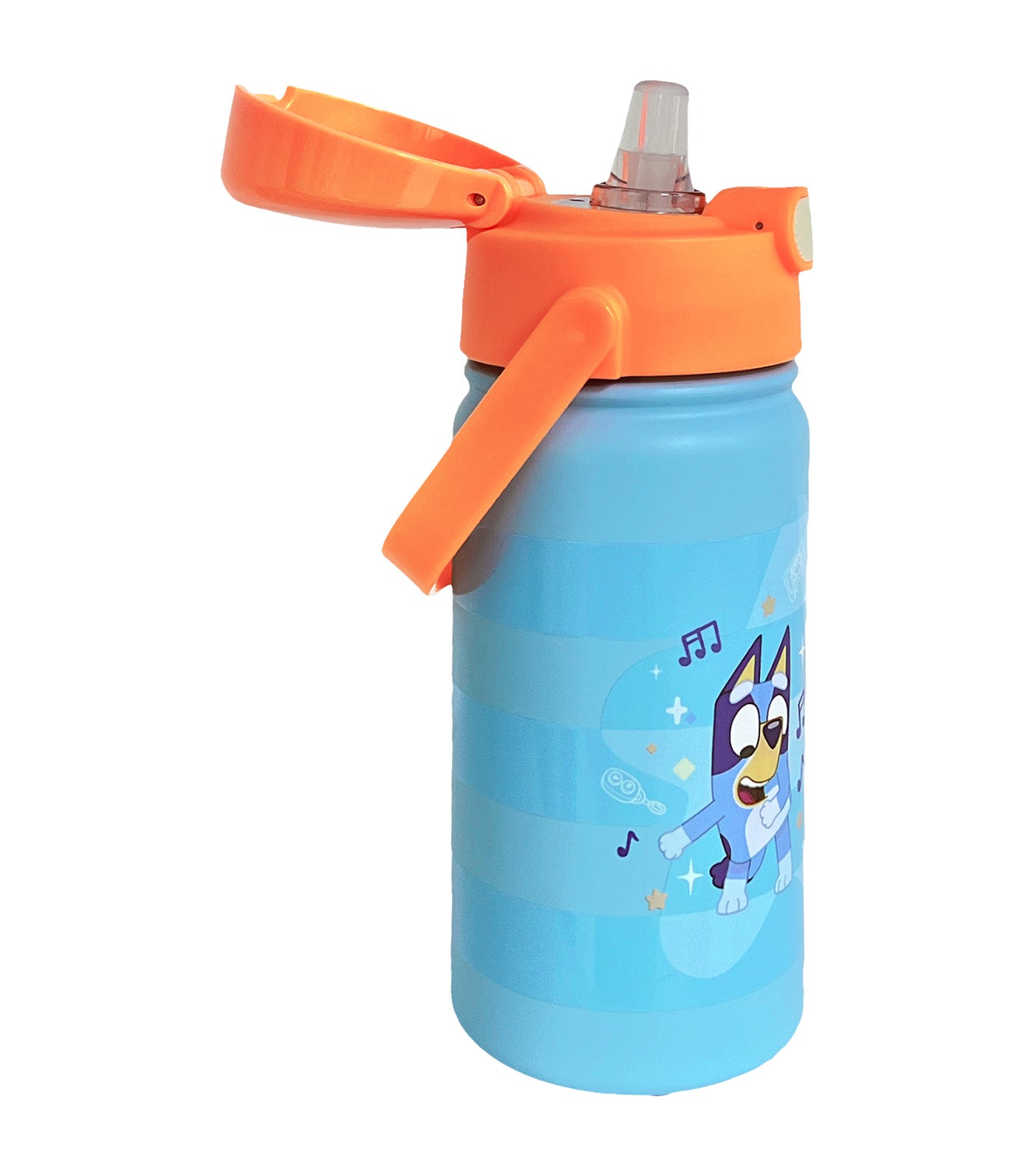 Totsafe Bluey Dance Mode FlipSip Stainless Steel Insulated Bottle 400ml Multi