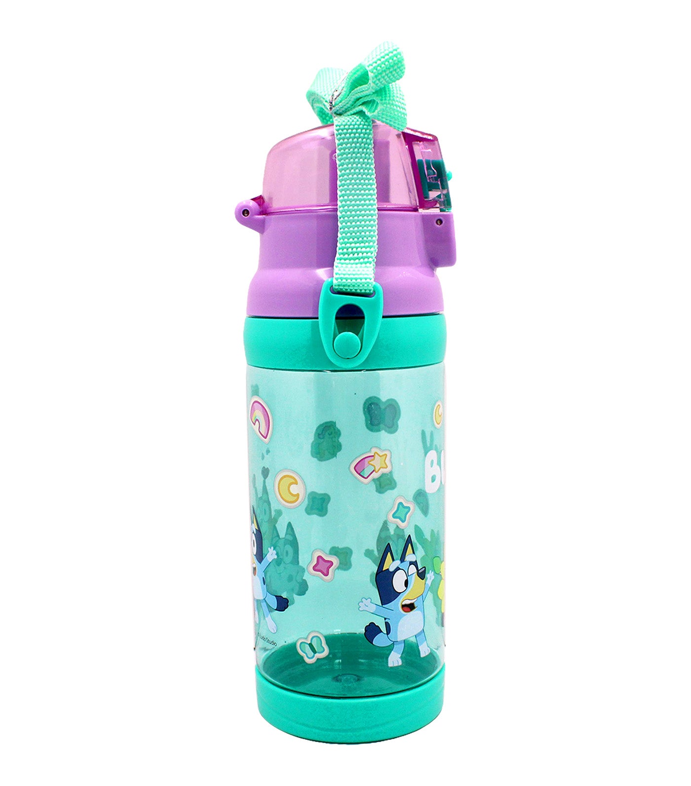 Totsafe Bluey Plastic Water Bottle with Strap 500ml Bluey Bingo Muffin