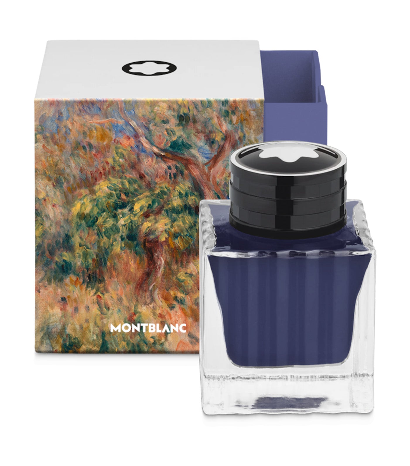 Ink Bottle, Masters of Art Homage to Pierre-Auguste Renoir, Bleu Outremer Ultramarine Blue