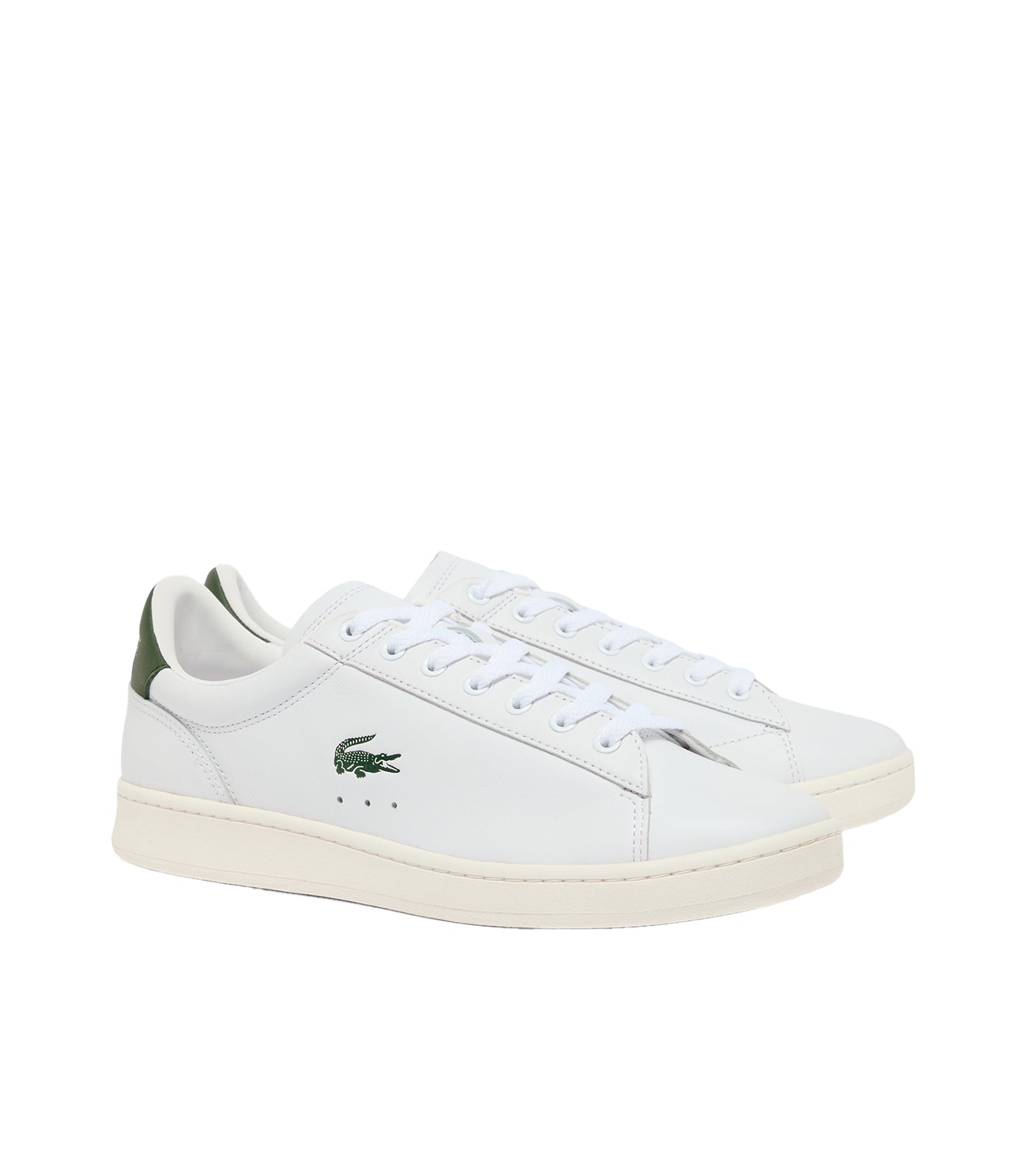 Lacoste Men's Carnaby Set Leather Sneakers White/Off White