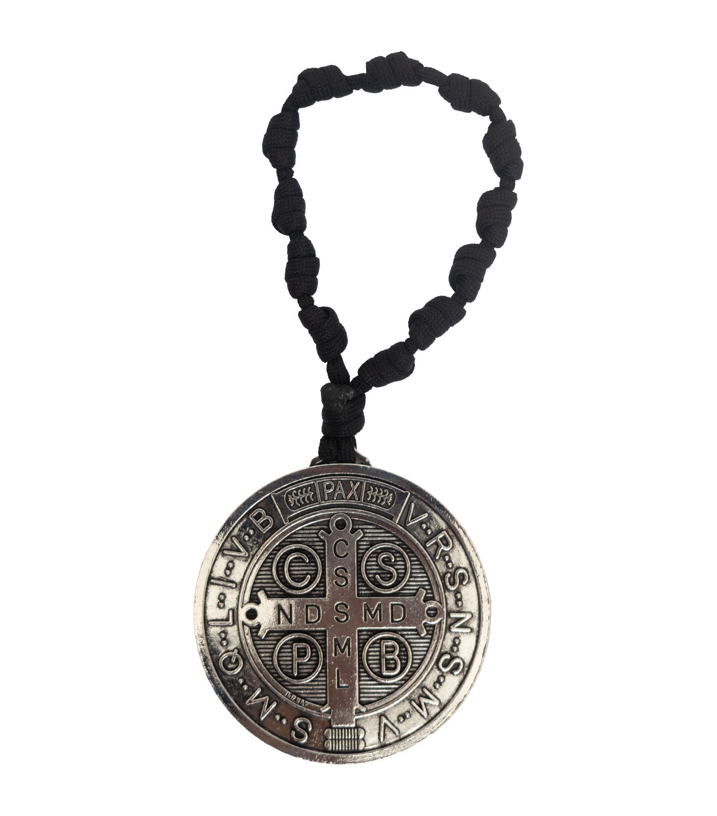 St. Benedict Door Hanger Silver
