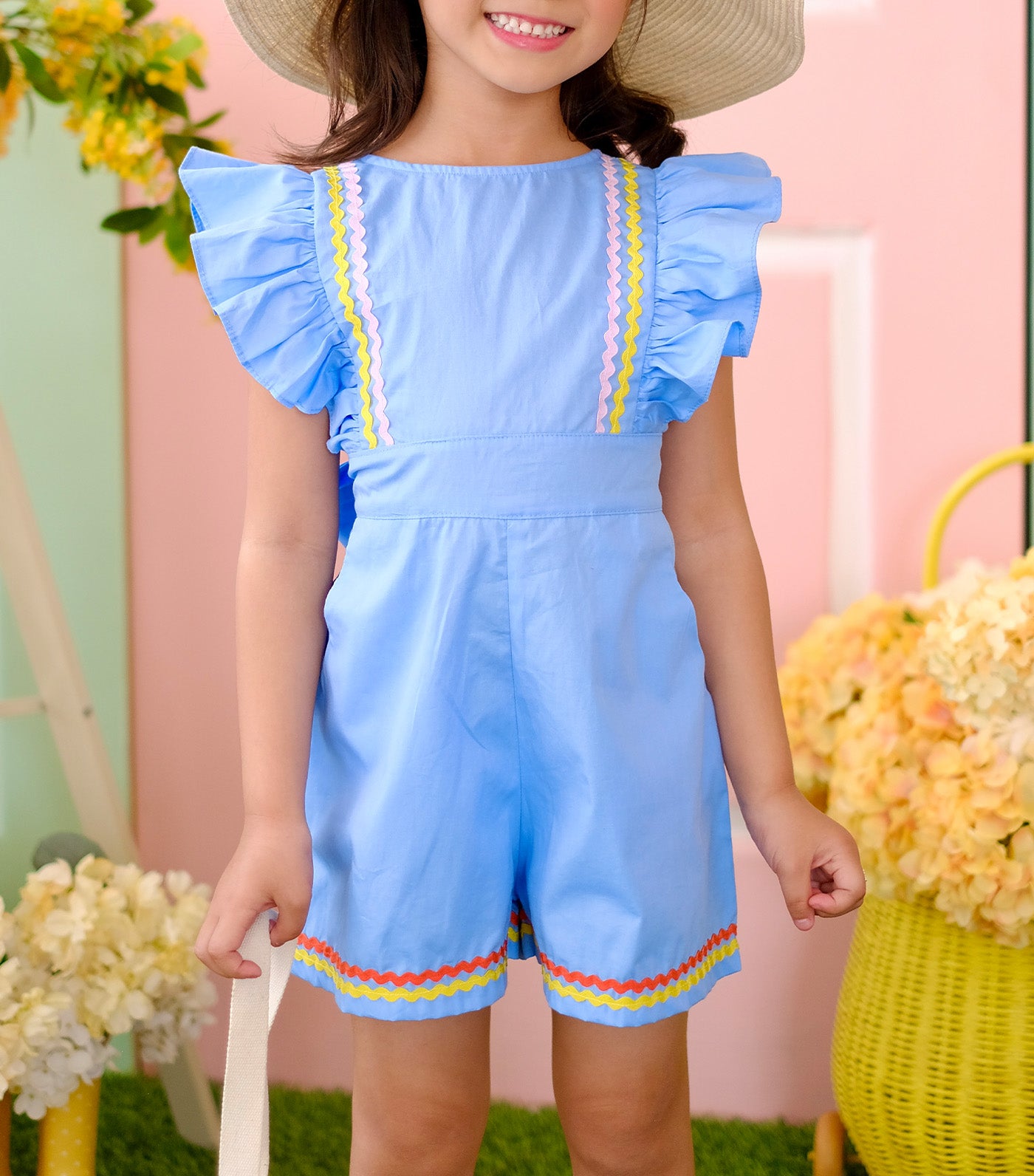 Nellie Playsuit Blue