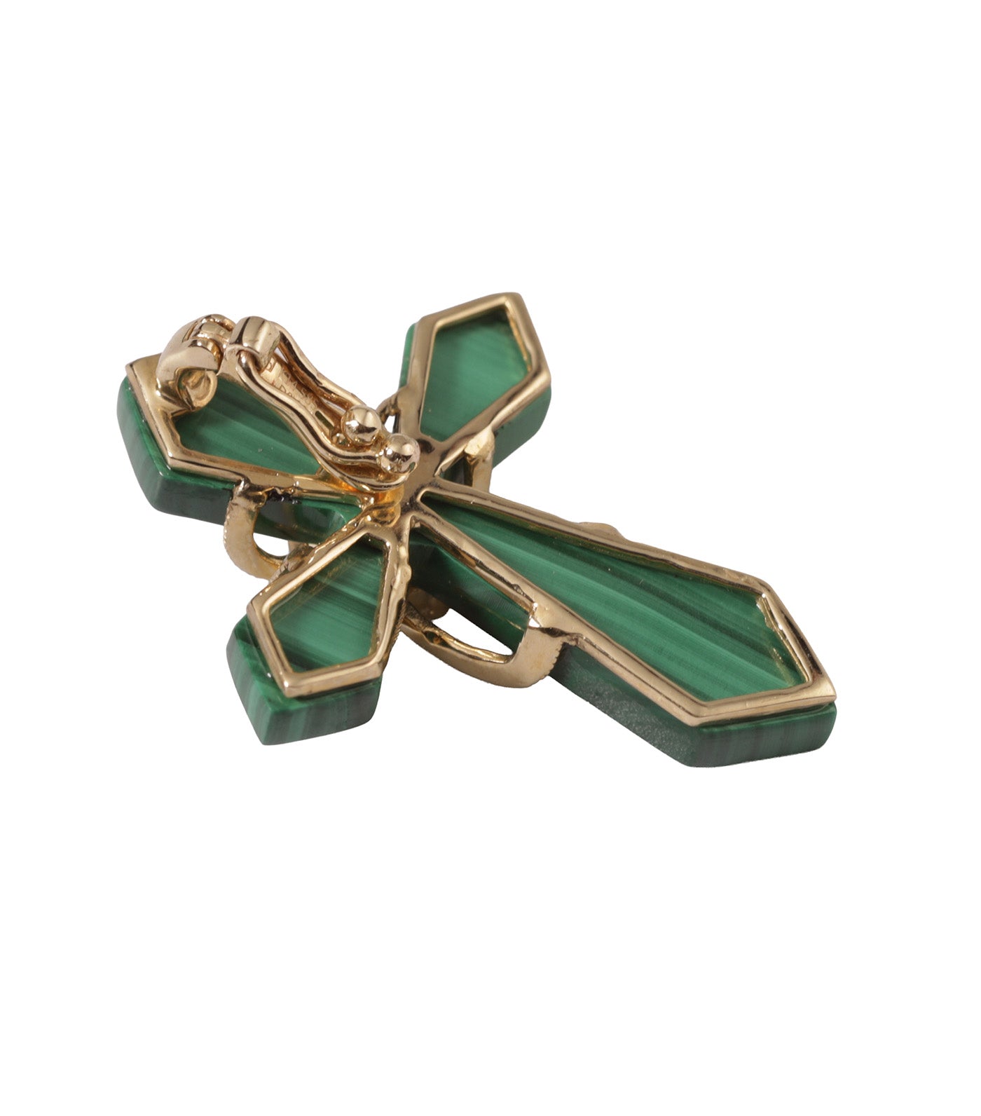 Cross for Hope Malachite Pendant