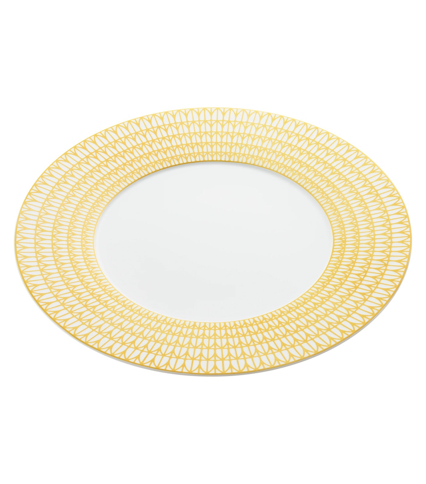 Malmaison Riviera Porcelain Underplate Yellow