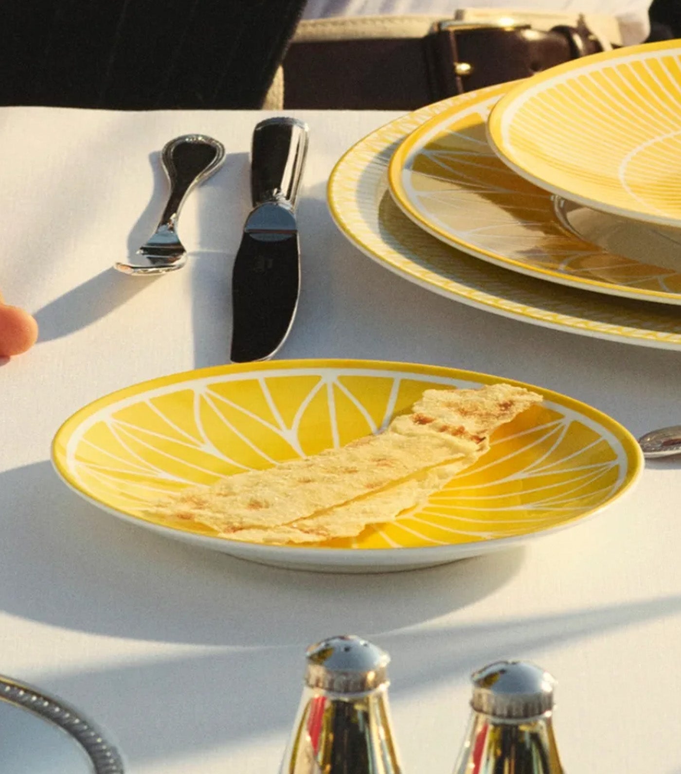 Malmaison Riviera Bread Plate Yellow