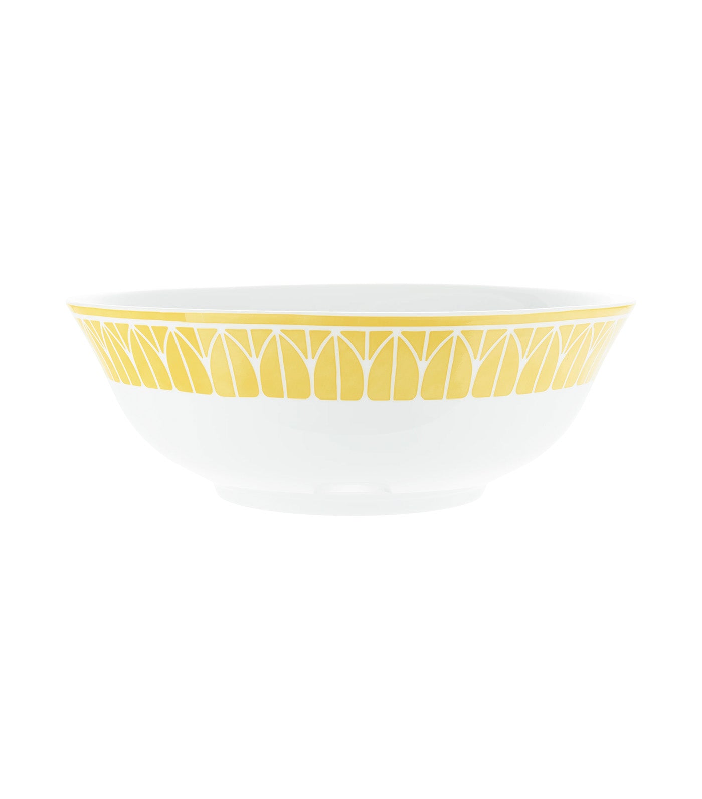 Malmaison Riviera Salad Serving Bowl Yellow
