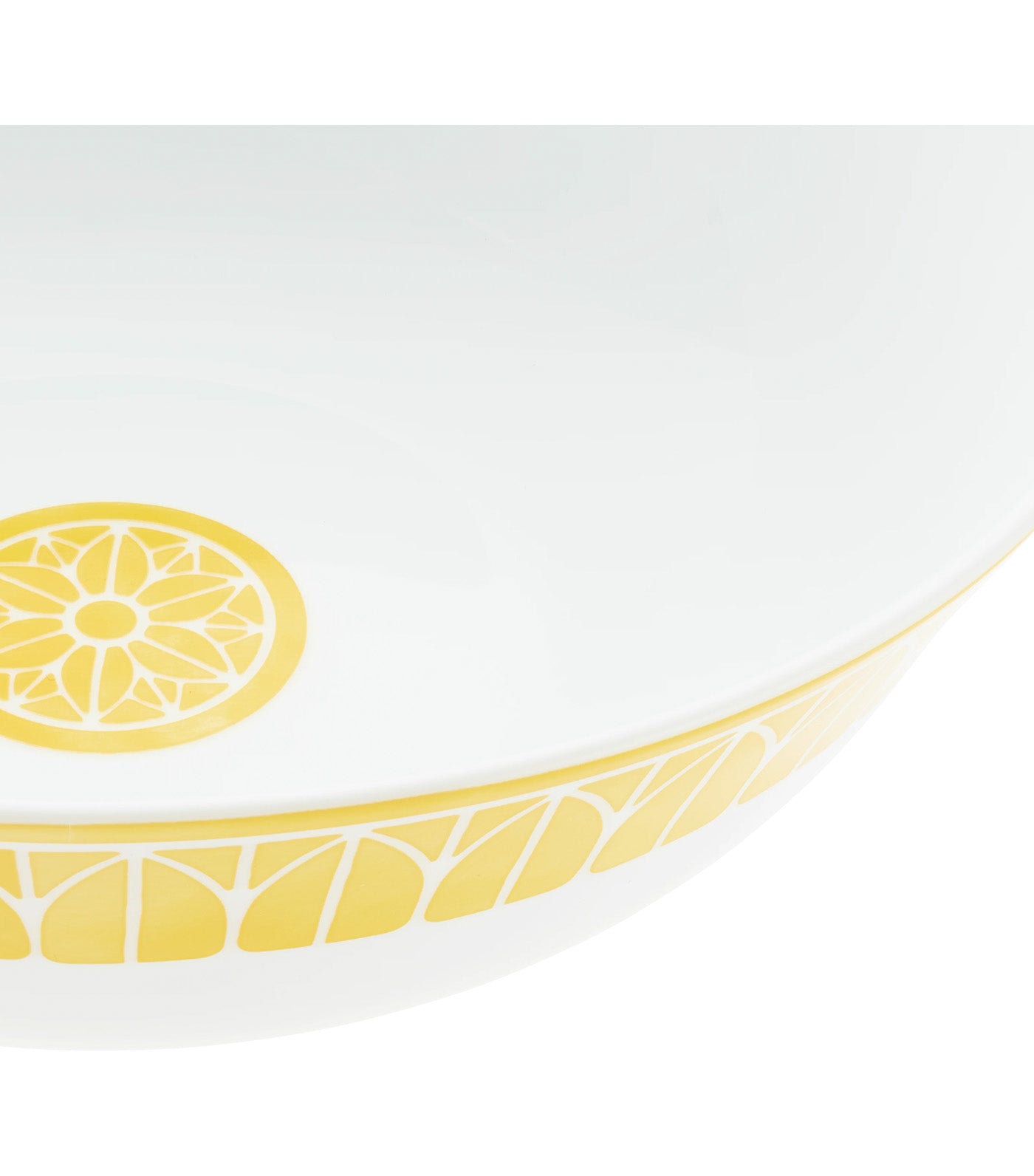 Malmaison Riviera Salad Serving Bowl Yellow