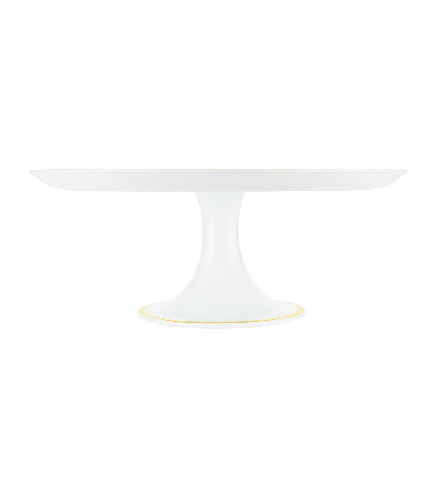 Malmaison Riviera Porcelain Cake Stand Yellow