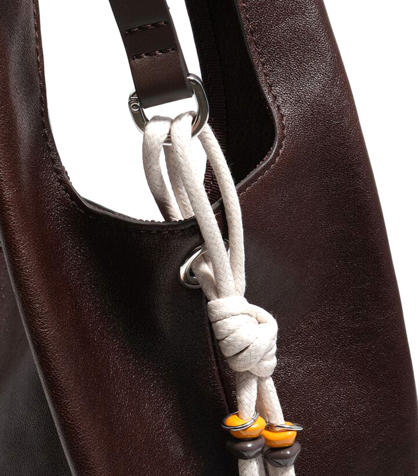 Large Paper Leather Shoulder Bag