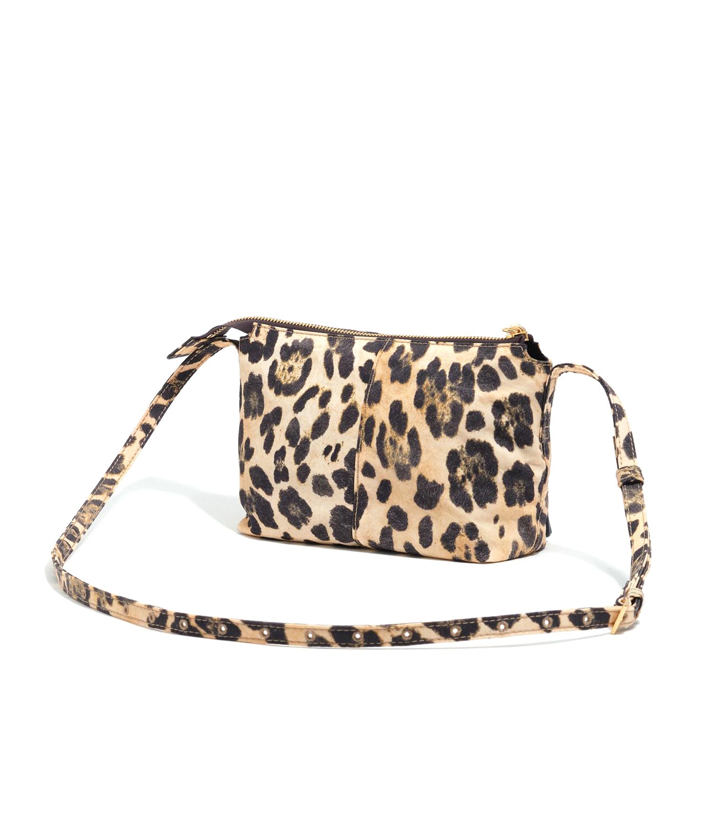 Nylon Mini Bag Natural Leopard