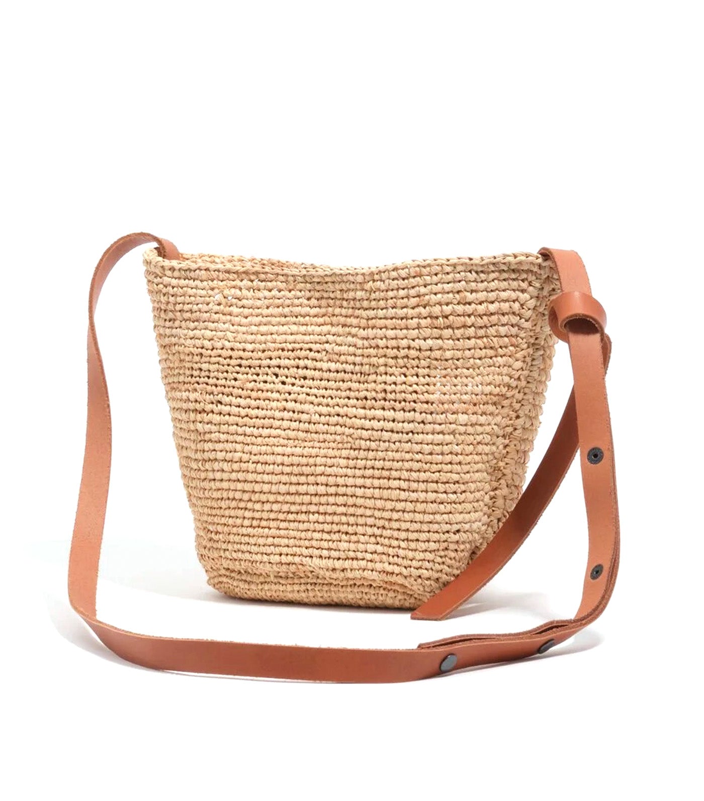Small Carrycot Bag Raffia