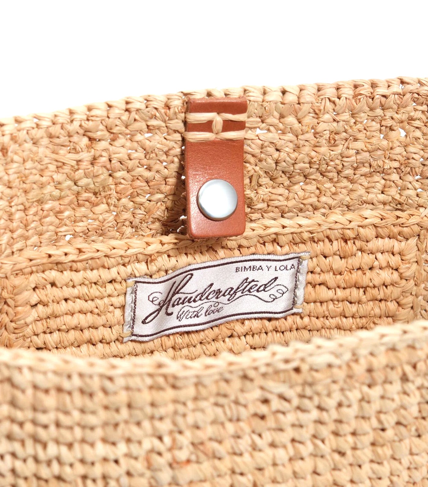 Small Carrycot Bag Raffia