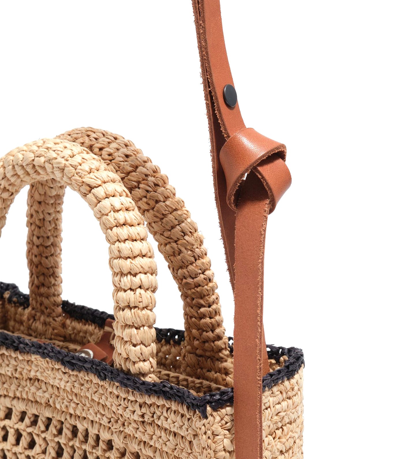 Mini Braided Bag Natural Raffia