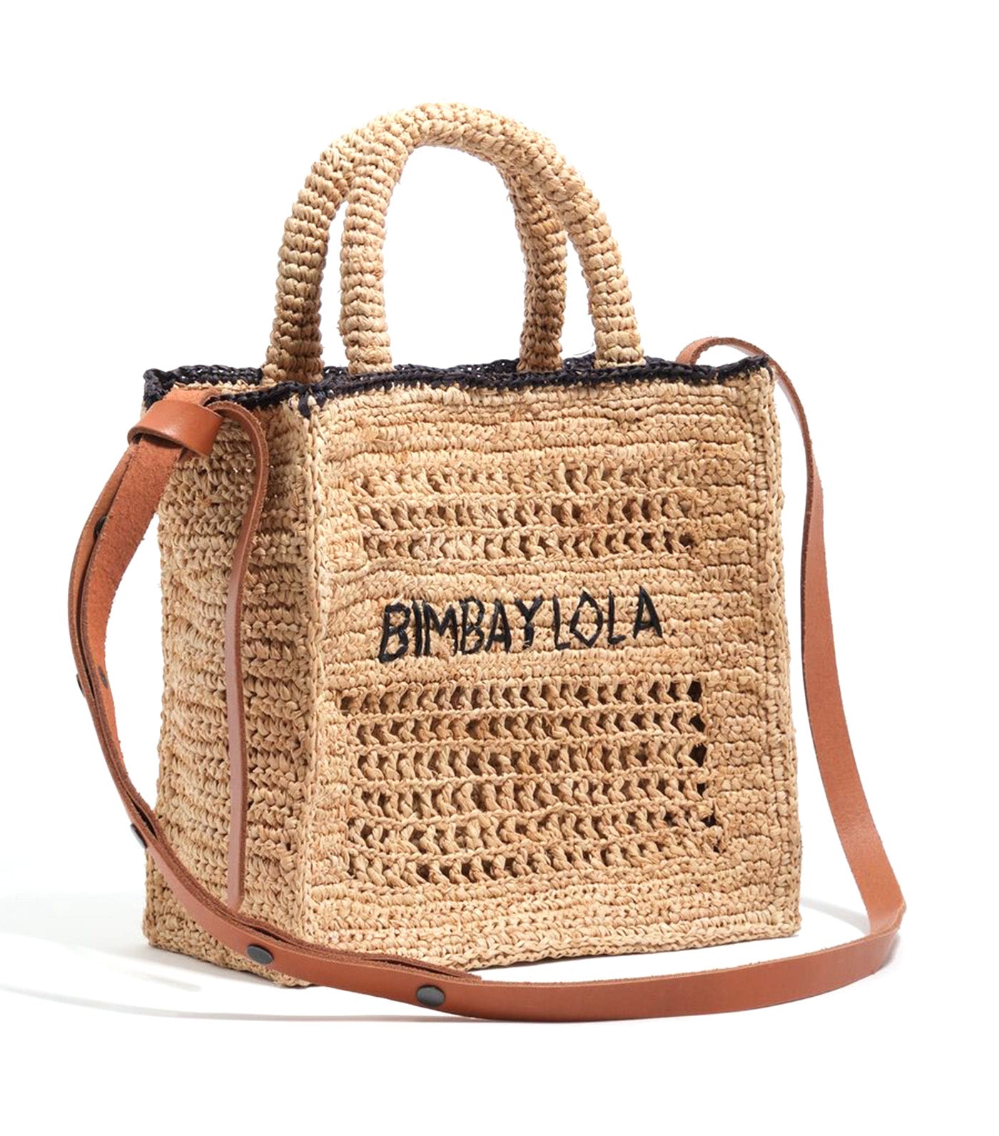 Medium Shoulder Bag Natural Raffia