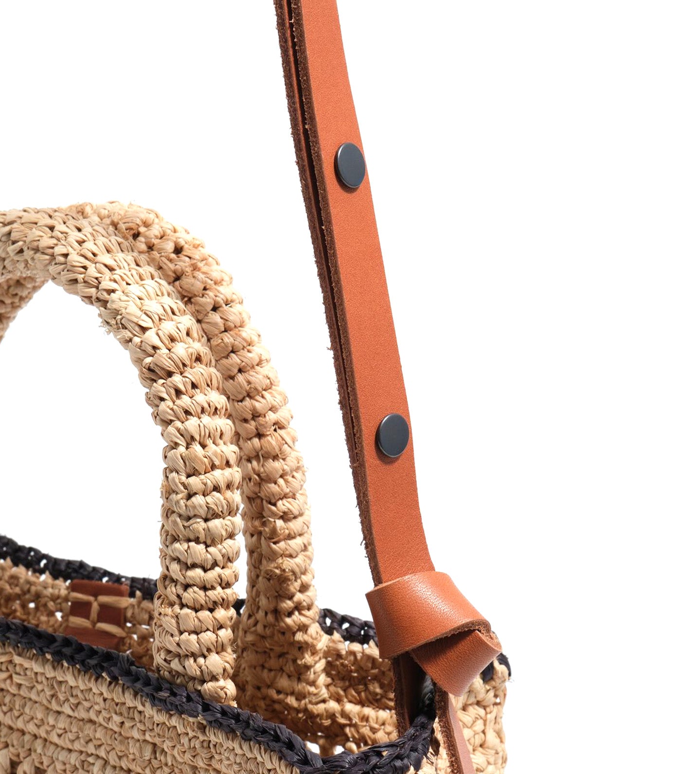 Medium Shoulder Bag Natural Raffia
