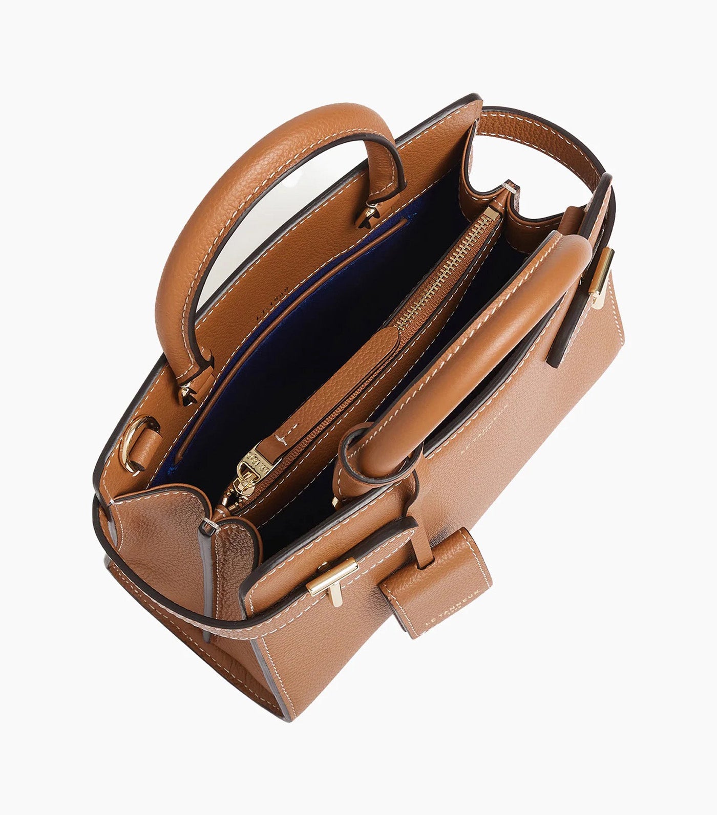 Emilie Small Handbag in Grained Leather
