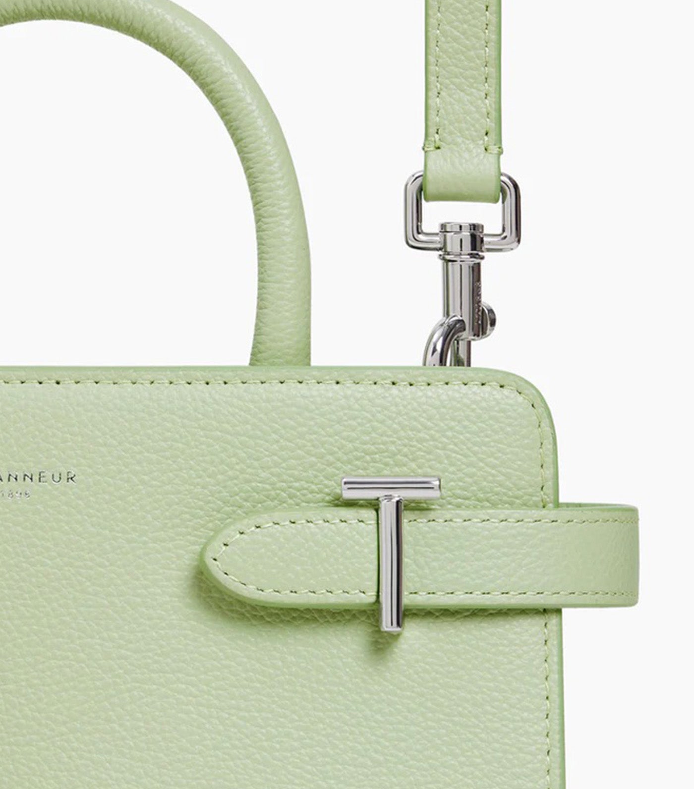 Emilie Small Handbag in Grained Leather