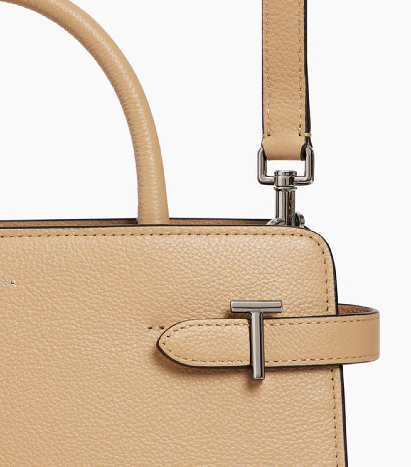Emilie Medium Handbag in Grained Leather