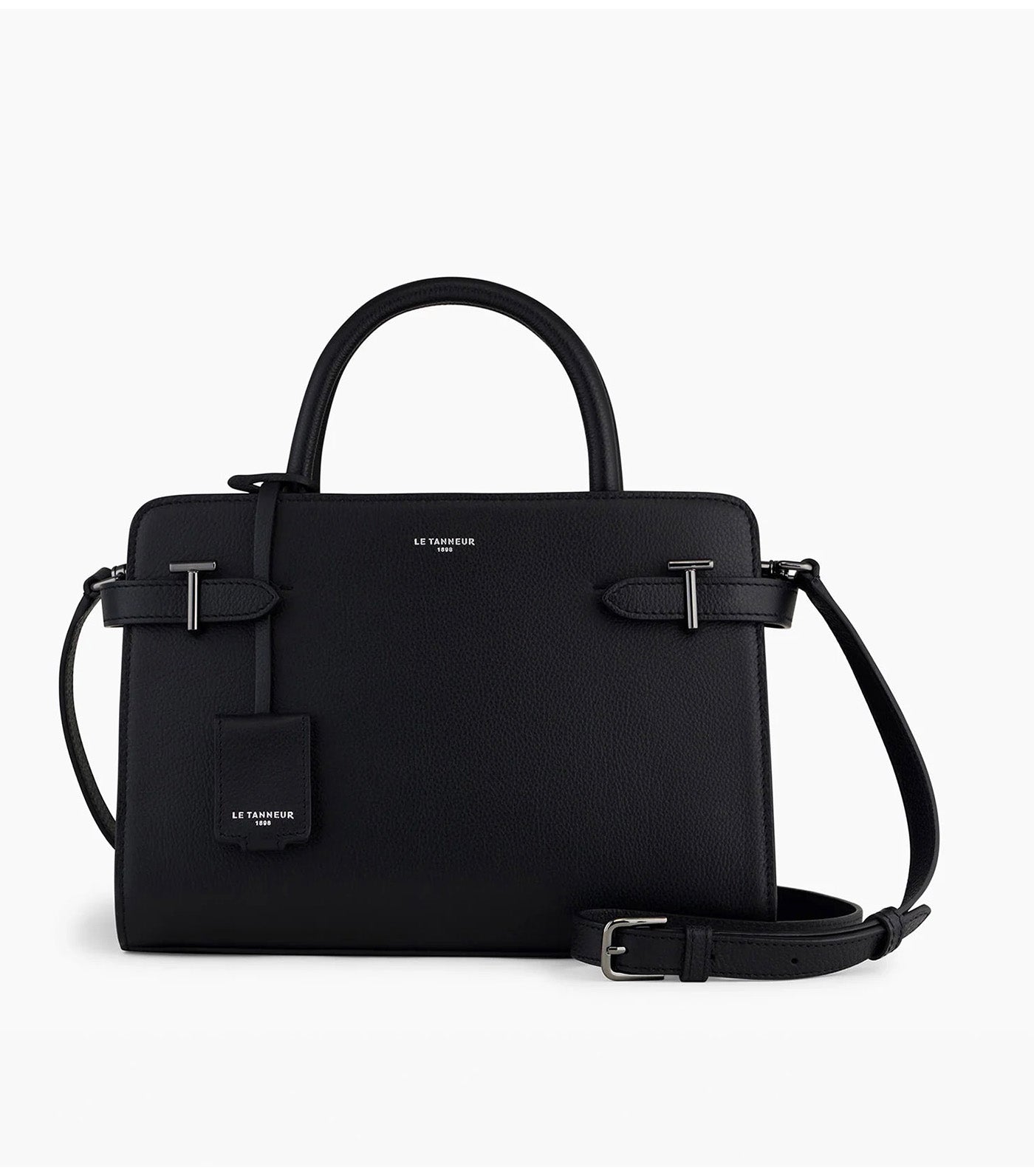 Emilie Medium Handbag in Grained Leather