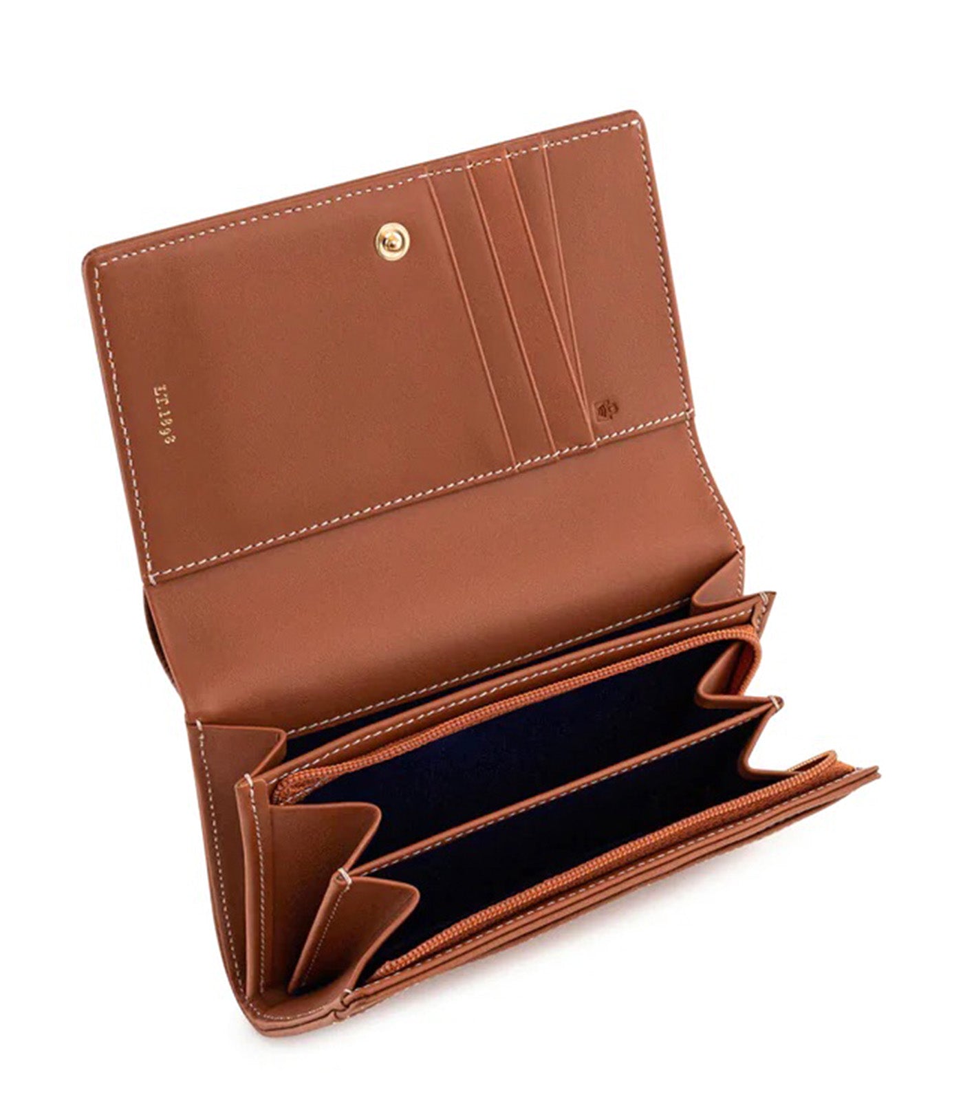 Emilie Small Wallet in Grained Leather