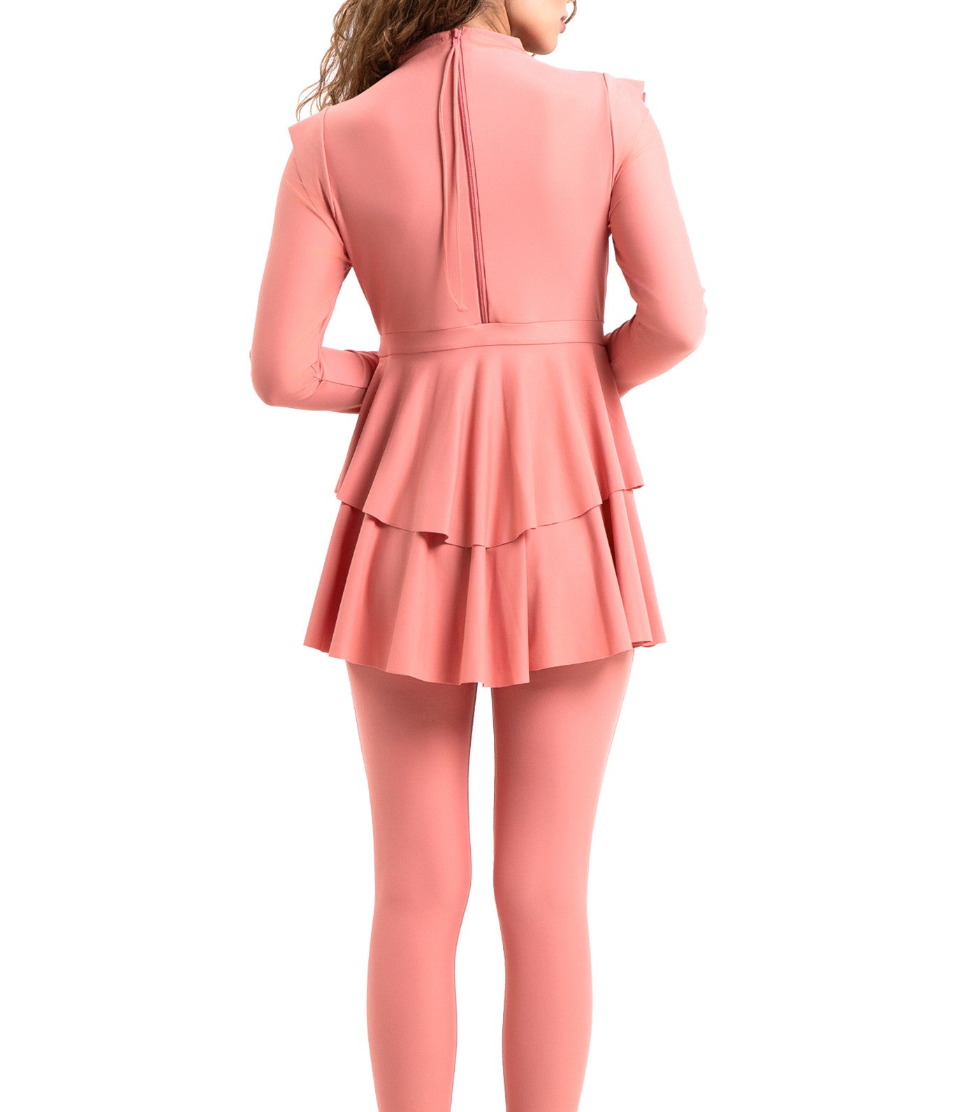 Serena Swim Dress Coral