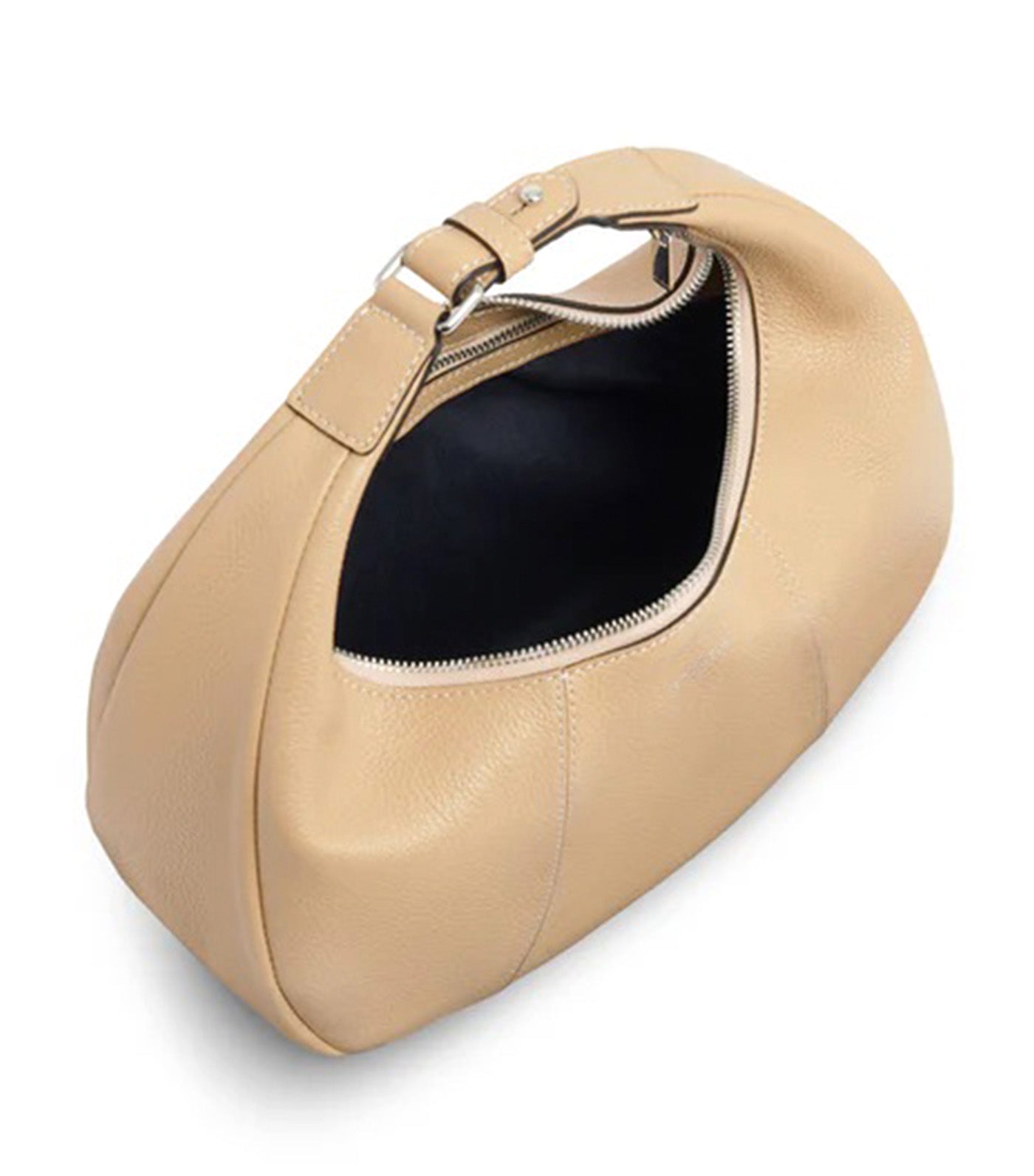Juliette Small Pebbled Leather Hobo Bag