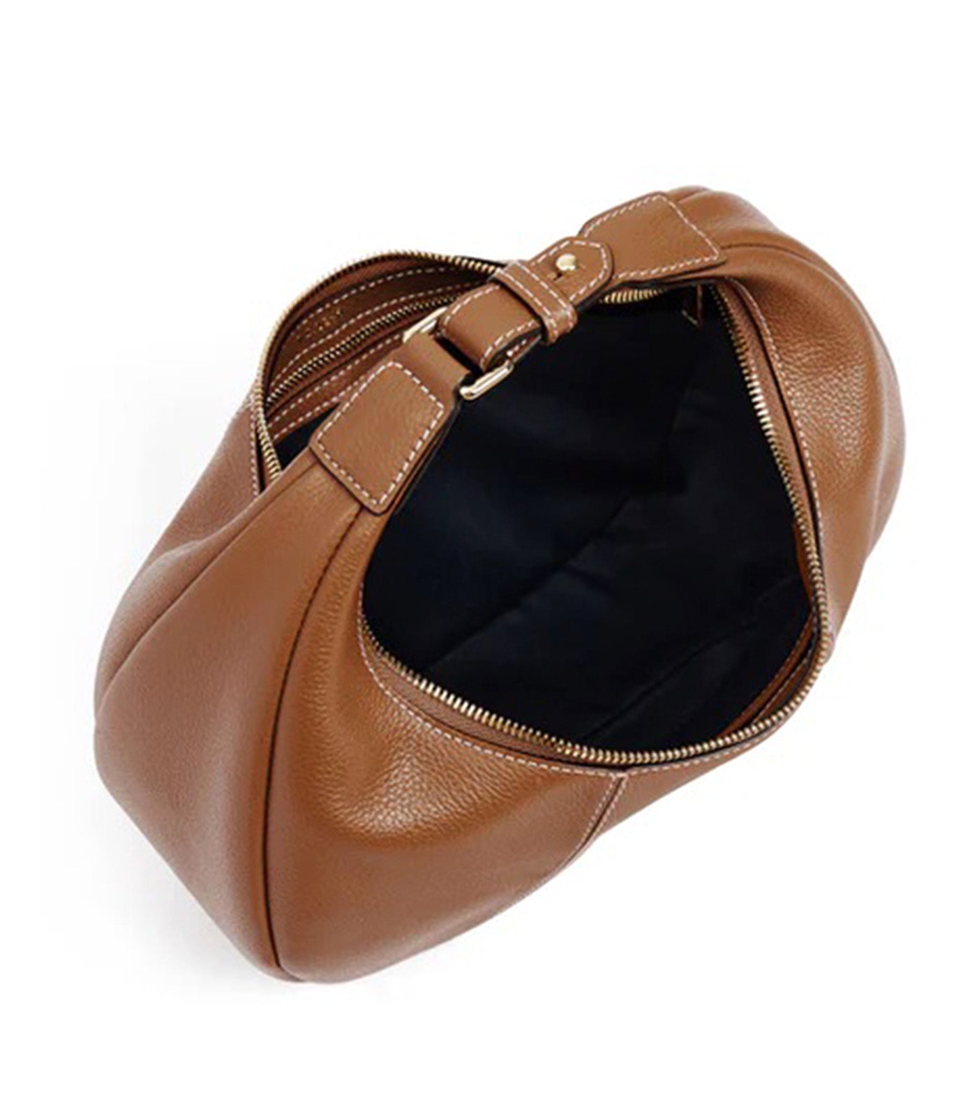 Juliette Small Pebbled Leather Hobo Bag