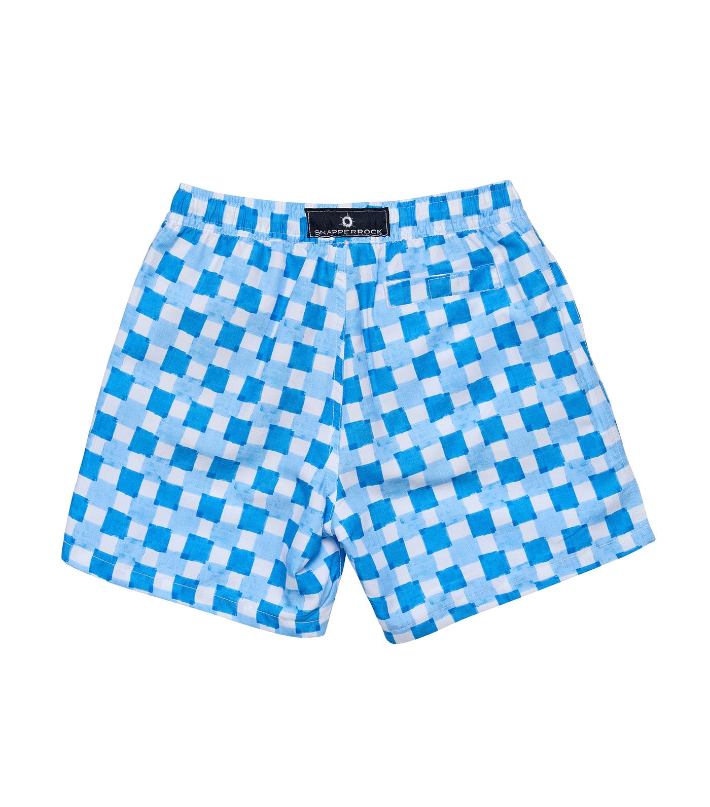 Ocean Grid Swim Shorts Blue