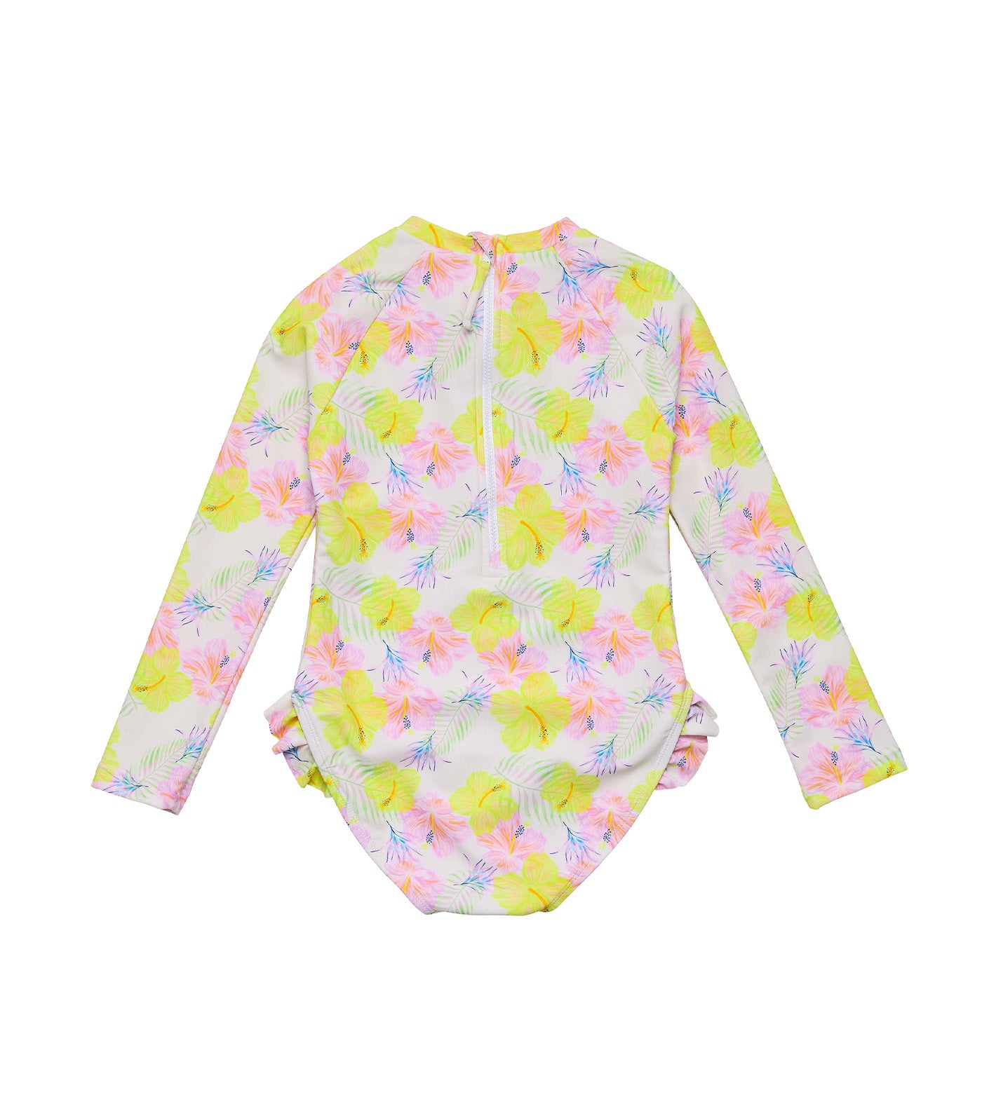 Aloha Vacay Recycled Leg Frill Surf Suit