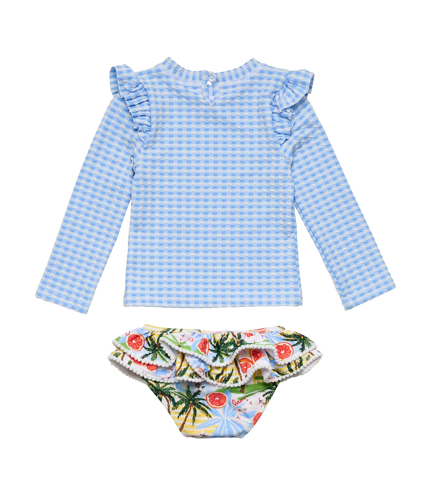 Ciao Paradiso Ruffle Set Blue