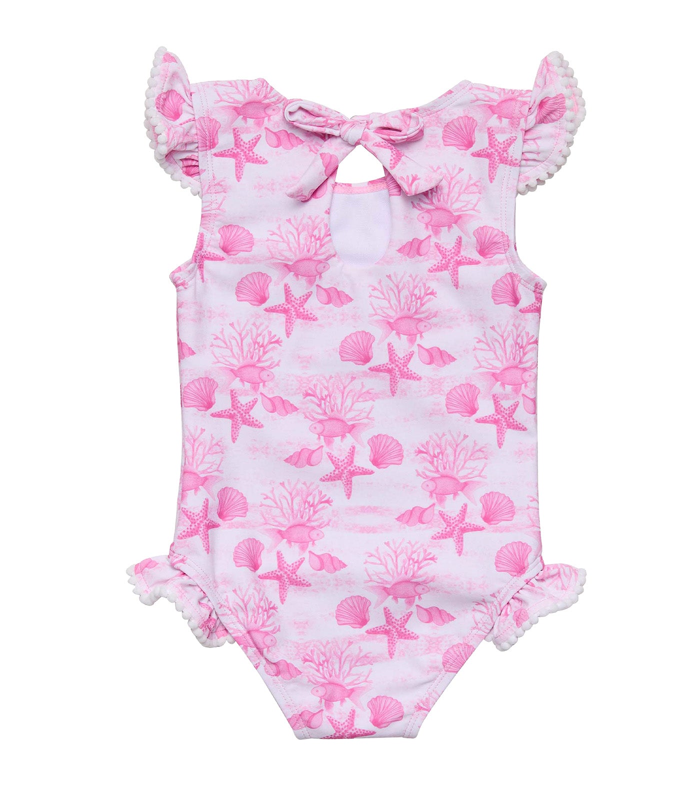 Lagoon Frill Swimsuit Pink