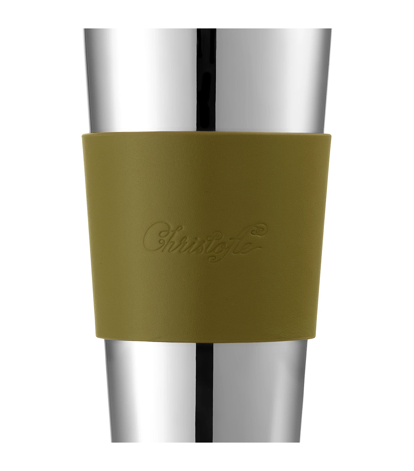 Objets Miroir Stainless Steel Insulated Cup Imperial Green/Silver