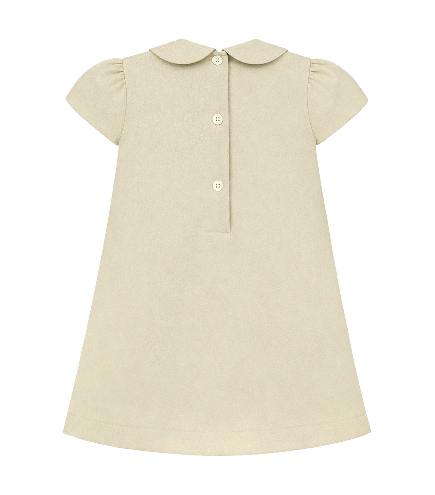 Amari Baby Girls Shift Dress Tan
