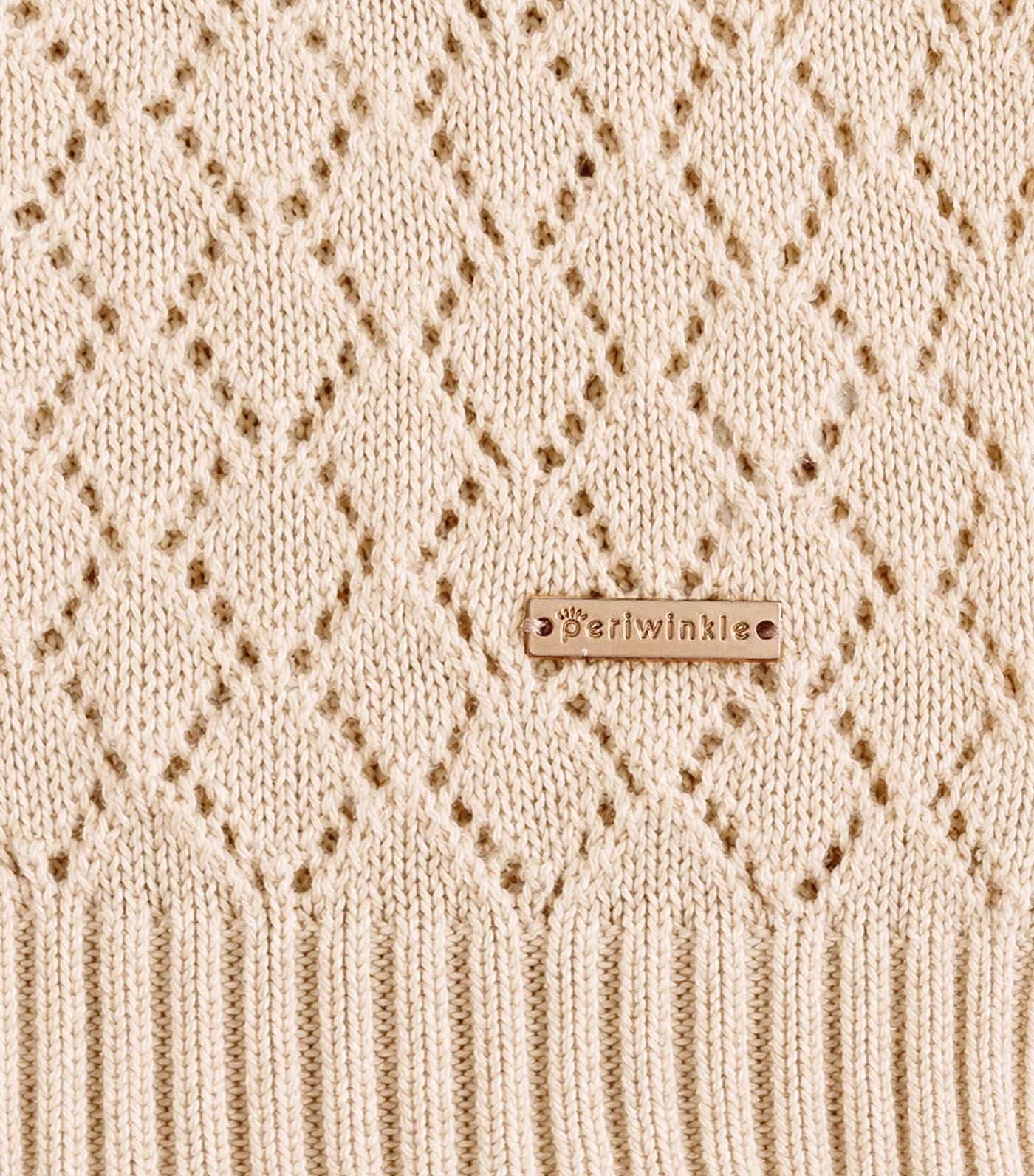 Mayline Baby Girls Knitted Cardigan Beige