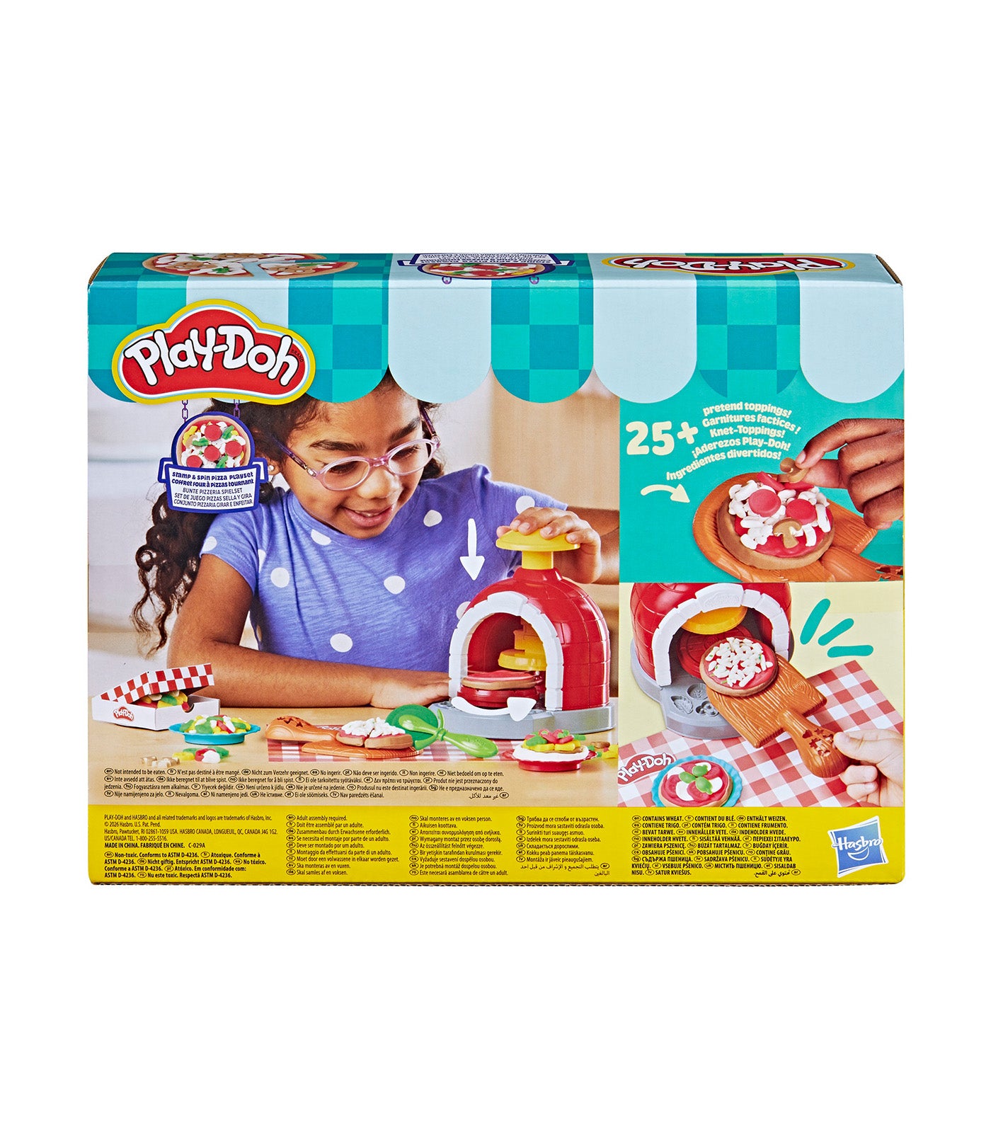 Stamp and Spin Pizza Playset