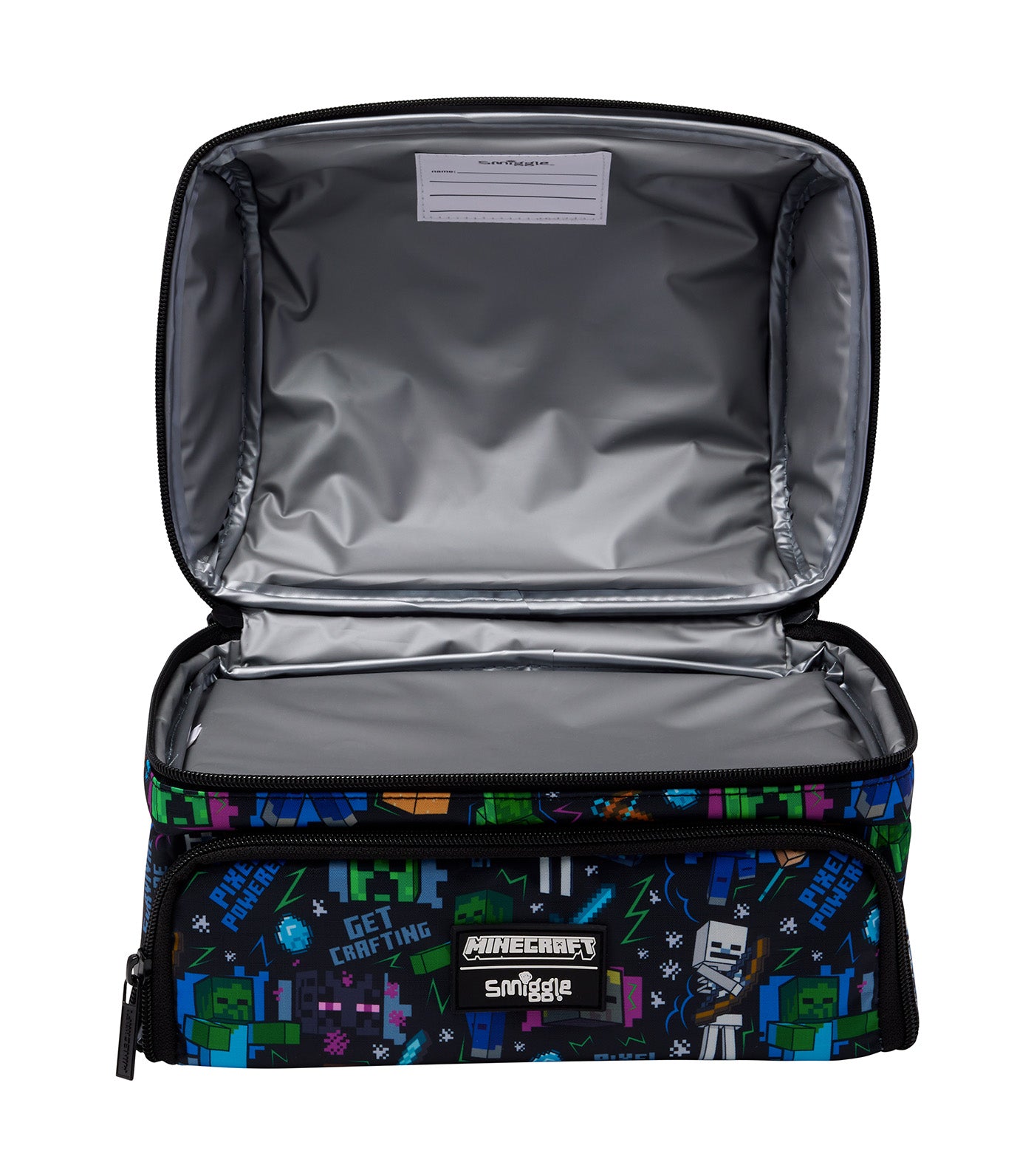 Minecraft Large Dual Strap Lunchbox