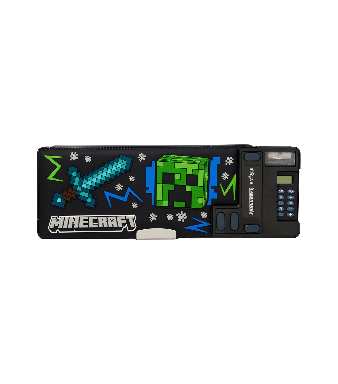 Minecraft Pop Out Pencil Case Black