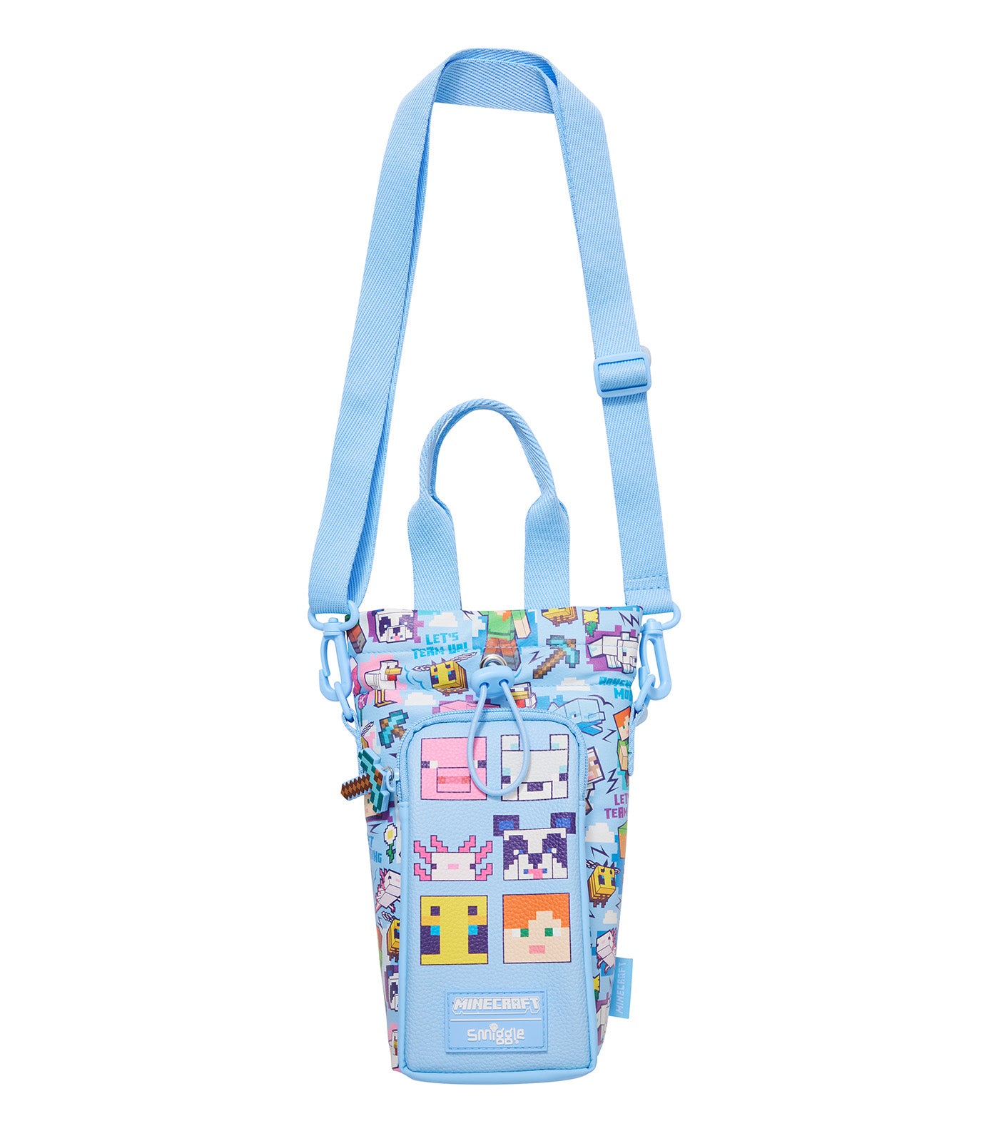 Minecraft Bottle Bag with Strap