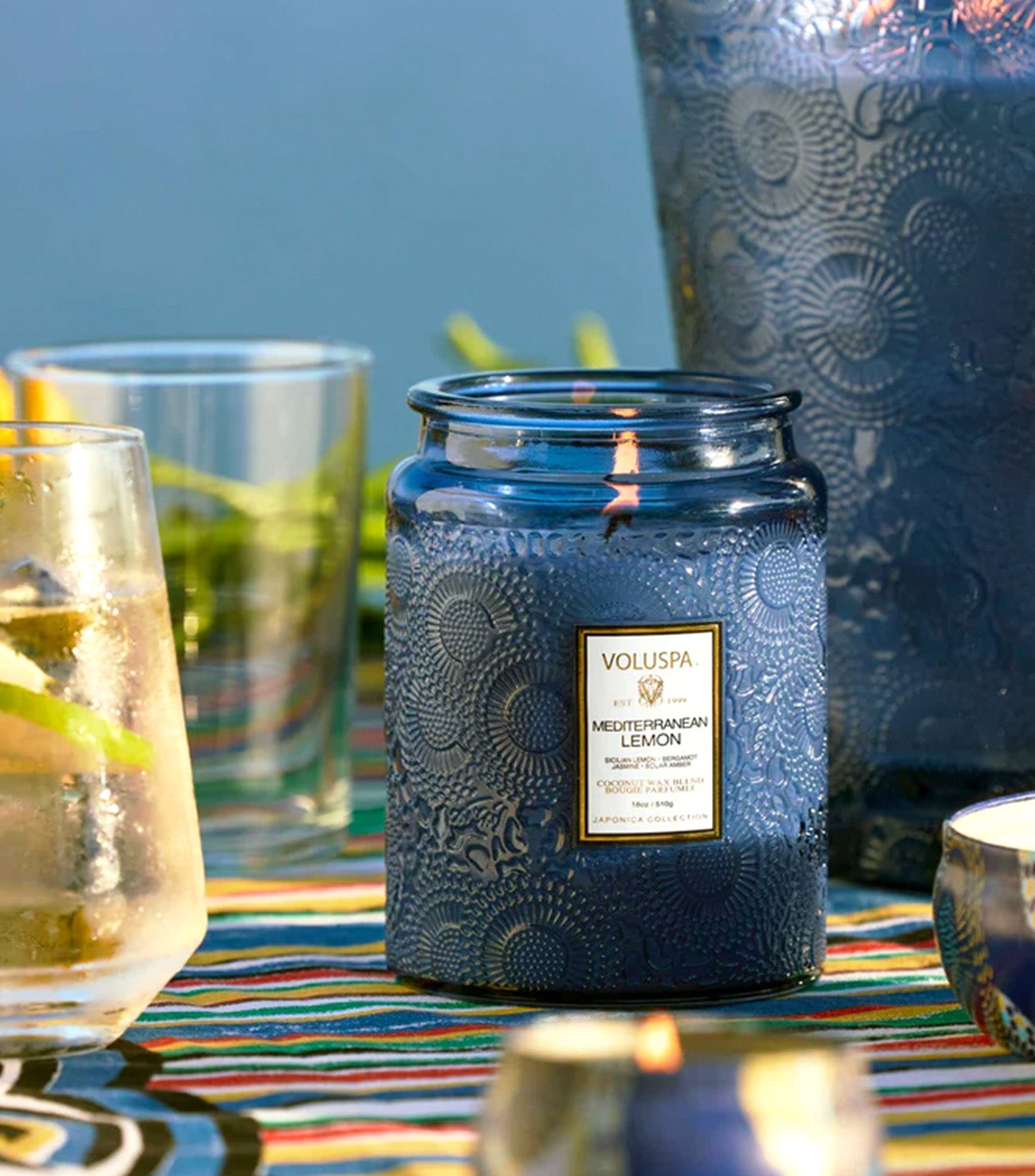 Mediterranean Lemon Jar
