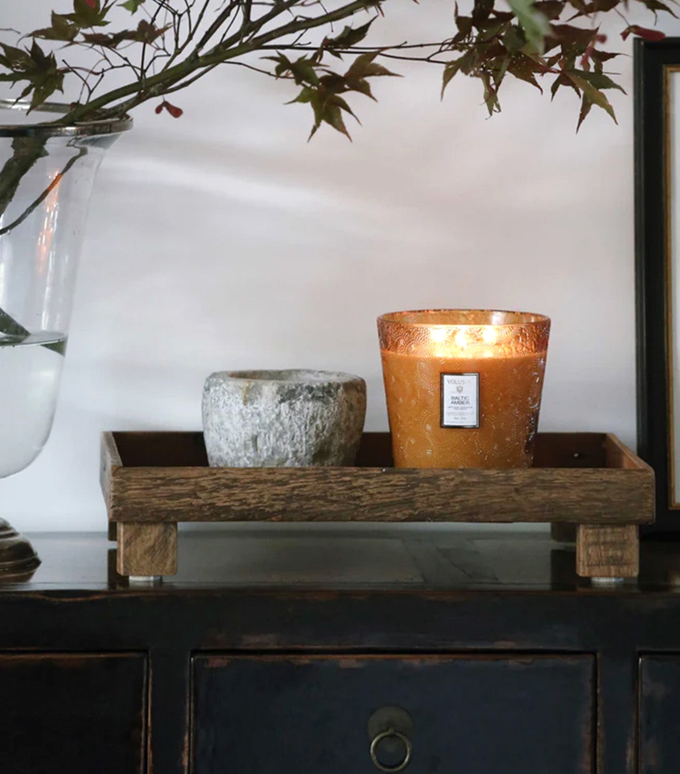 Baltic Amber 3 Wick Hearth Candle