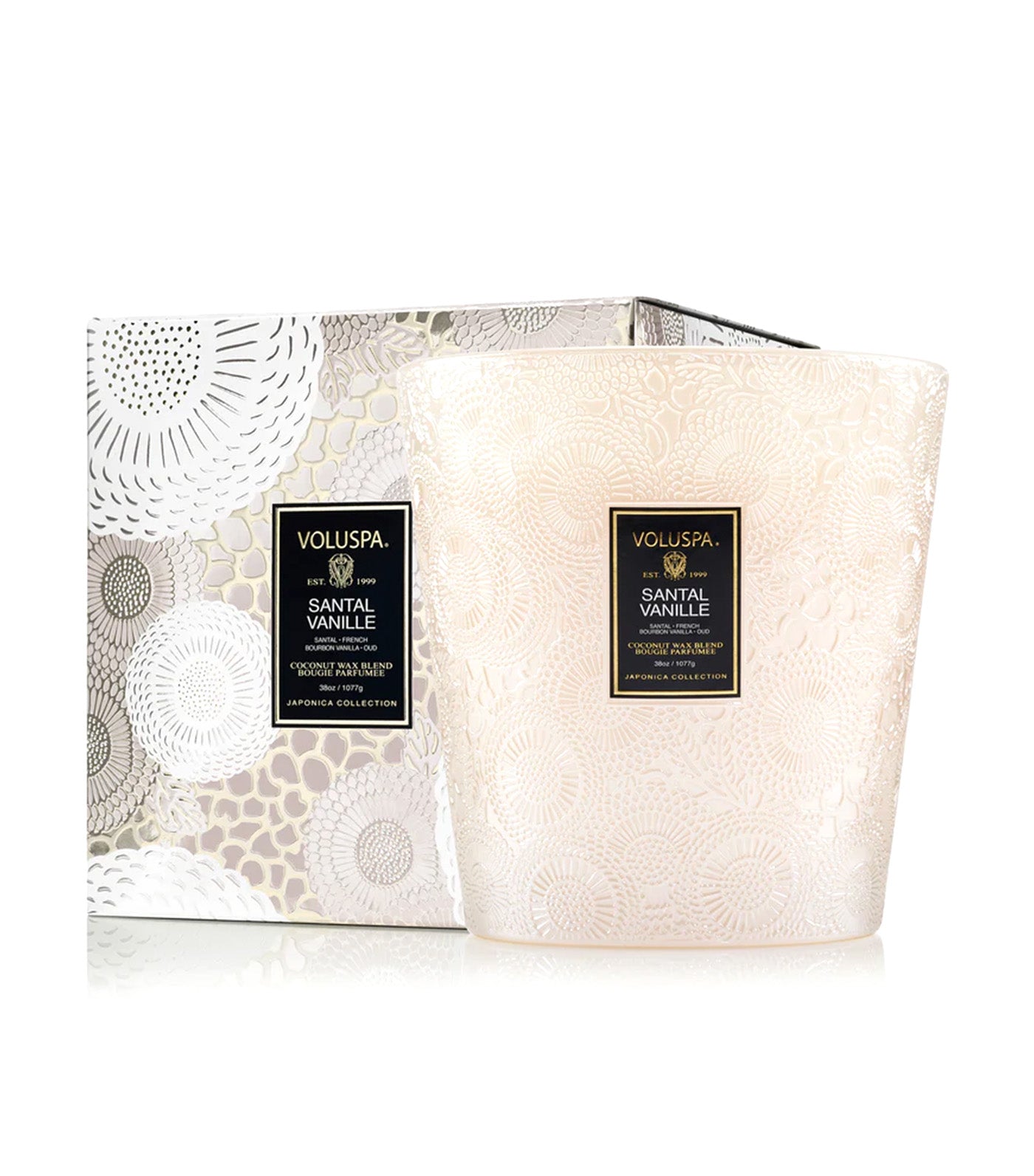 Santal Vanille 3 Wich Hearth Candle