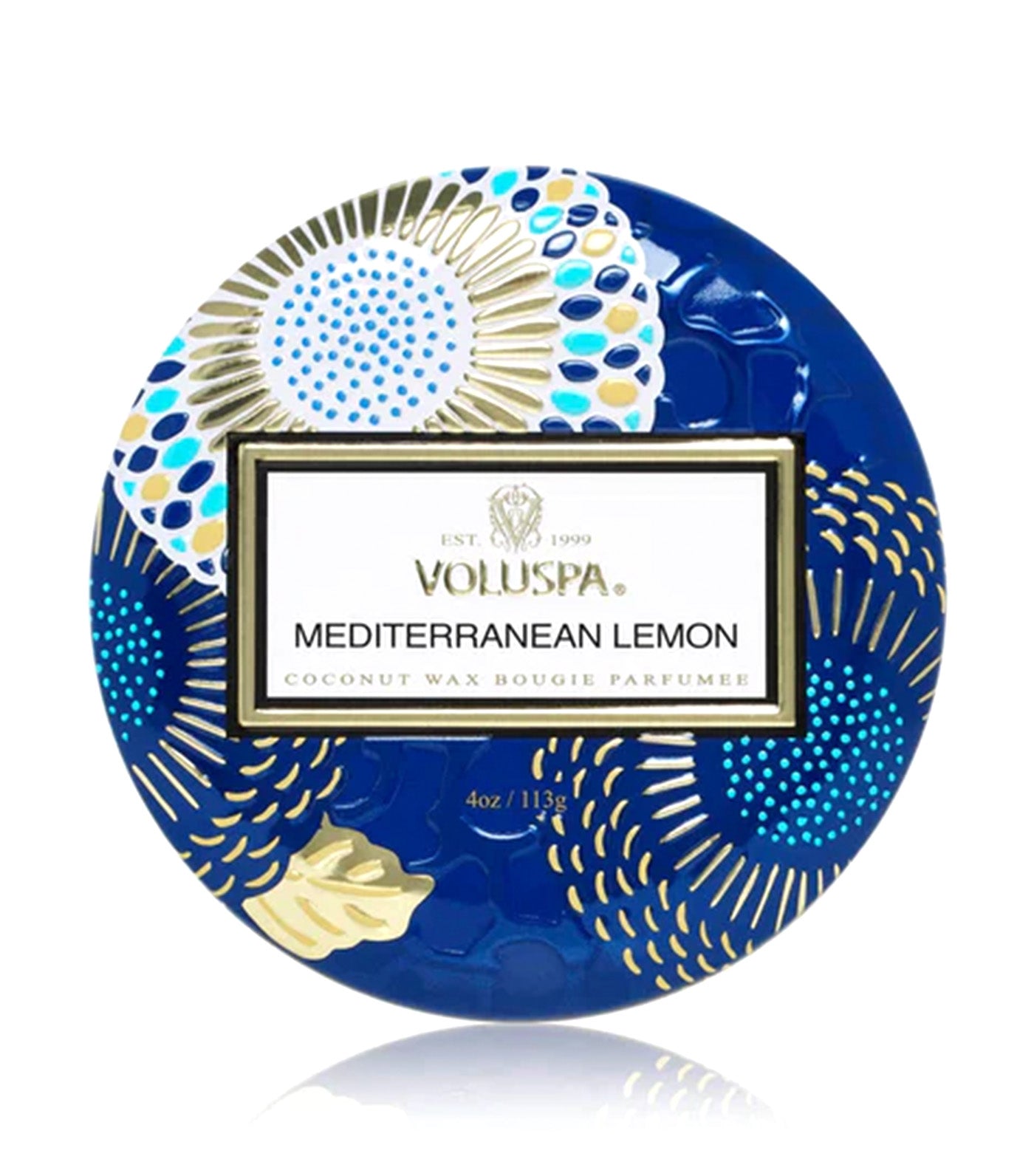Mediterranean Lemon Mini Tin Candle