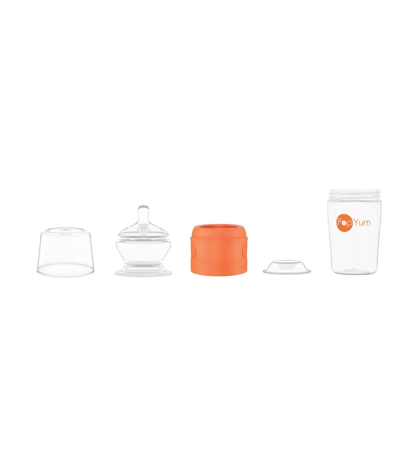 Anti-Colic Formula Making Bottle, 2-pack, 9 oz, Orange
