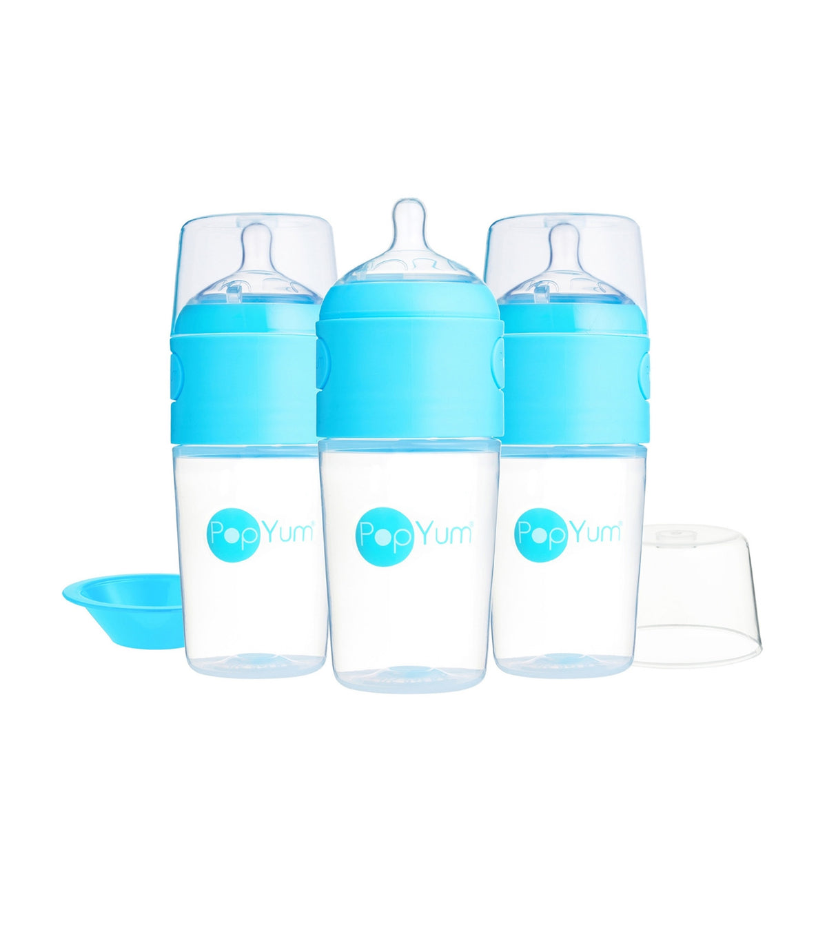 Anti-Colic Formula Making Bottle, 3-pack, 9 oz, Blue