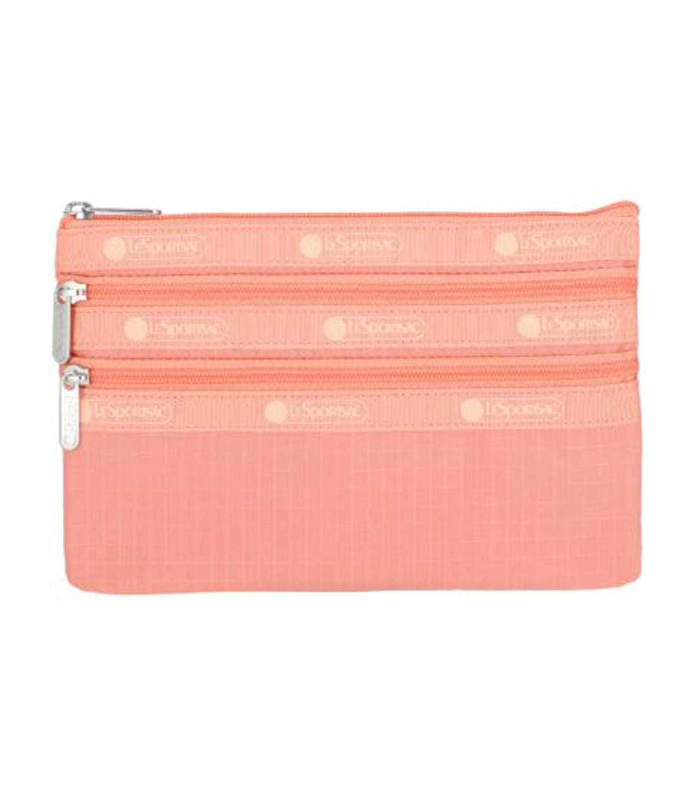 3-Zip Cosmetic Coral Punch