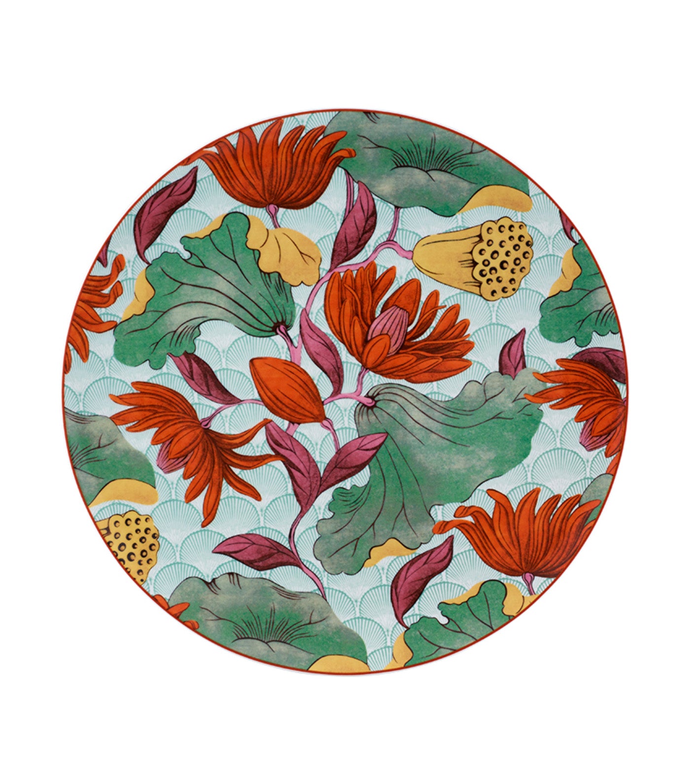 Lotus Collection Charger Plate Set of 2