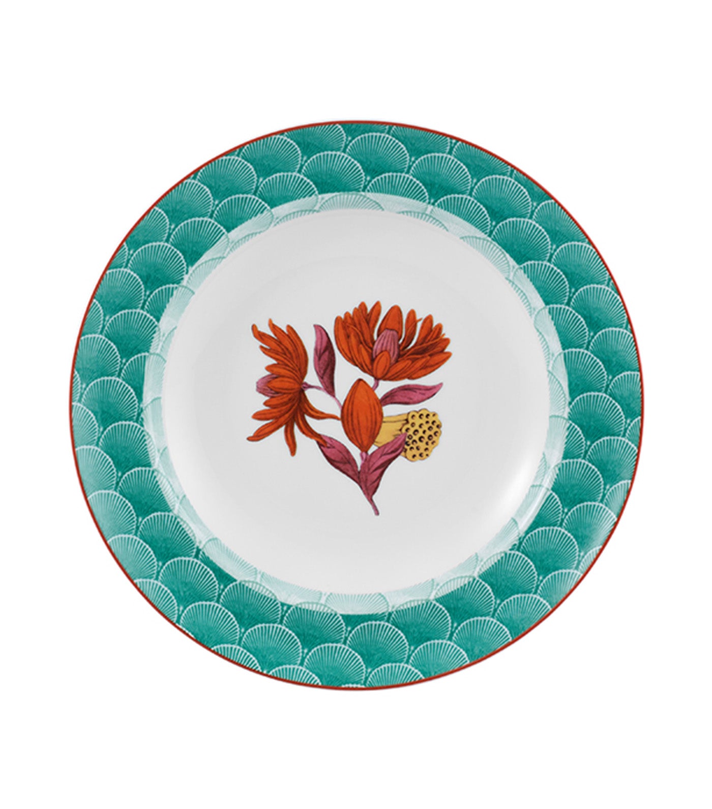 Lotus Collection Soup Plate Set of 4